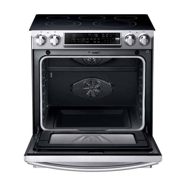 Samsung NE58F9500SS 30" SlideIn Electric Range Stainless Steel
