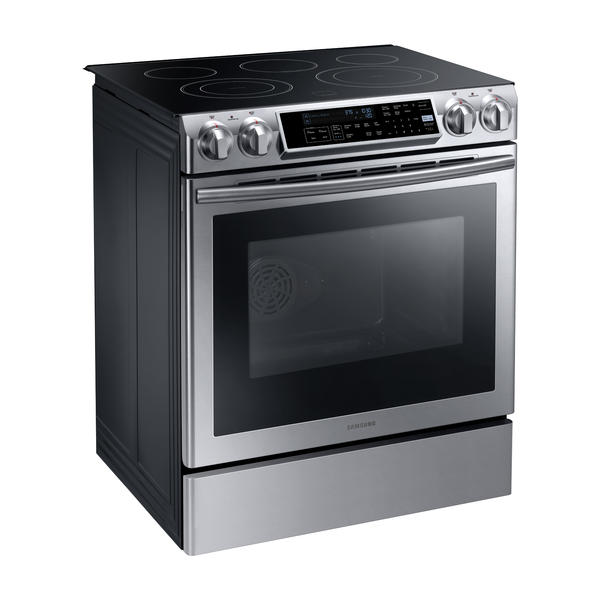 Samsung NE58F9500SS 30" SlideIn Electric Range Stainless Steel