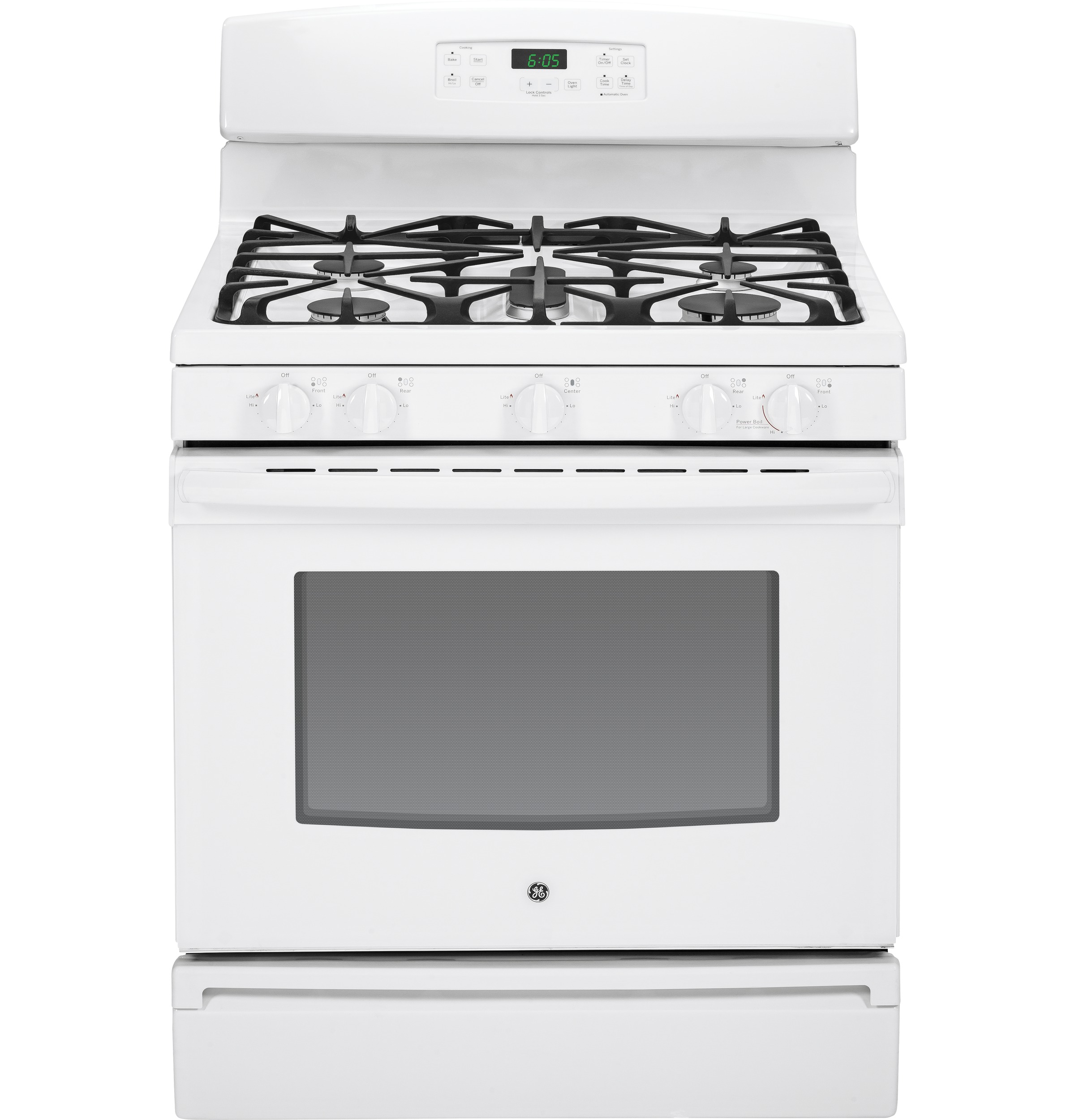 GE JGBS65DEF1WW Gas Range