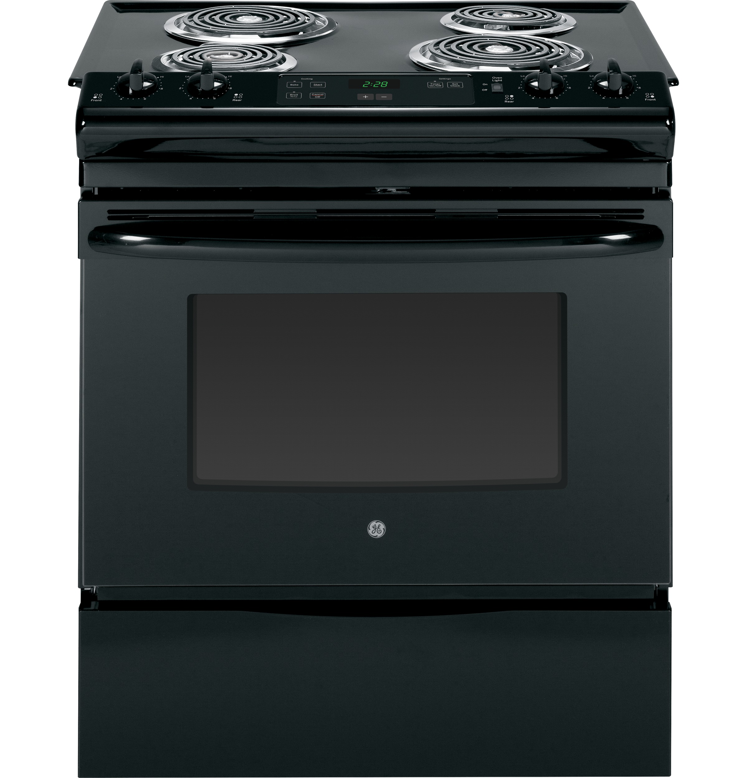 GE JSS28DF1BB Electric Range