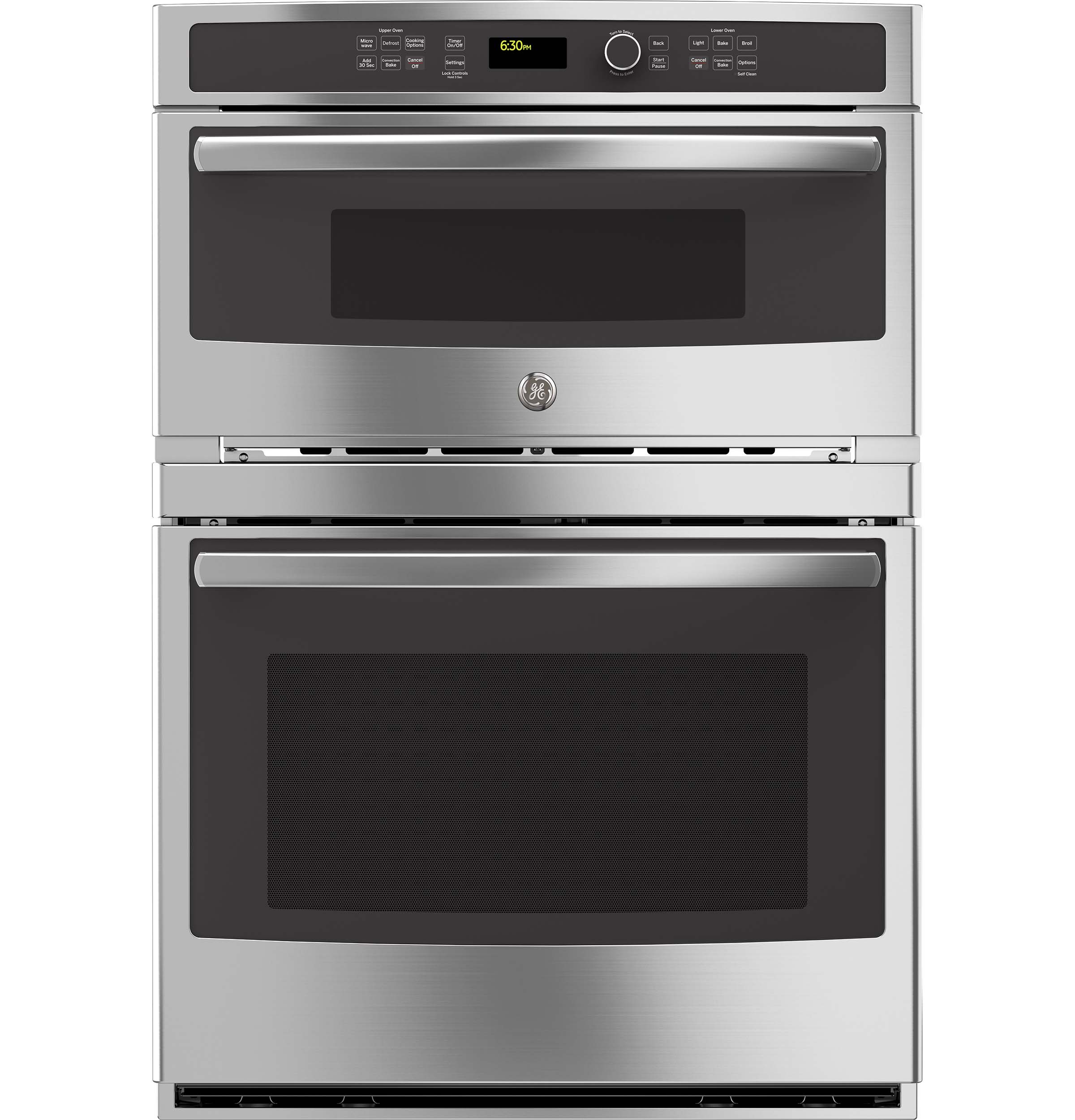 GE PT7800SH4SS Wall Oven/Microwave Combo