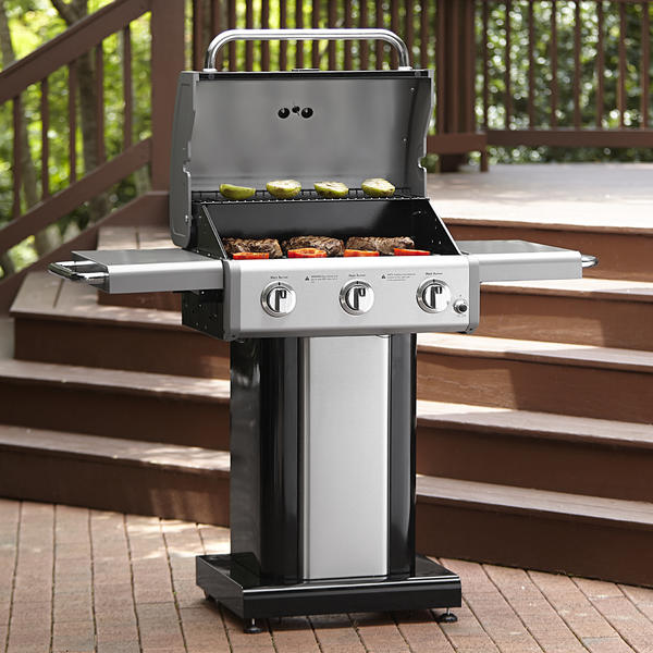 Kenmore PG40304OOL 3 Burner Black Patio Grill Sears Hometown Stores