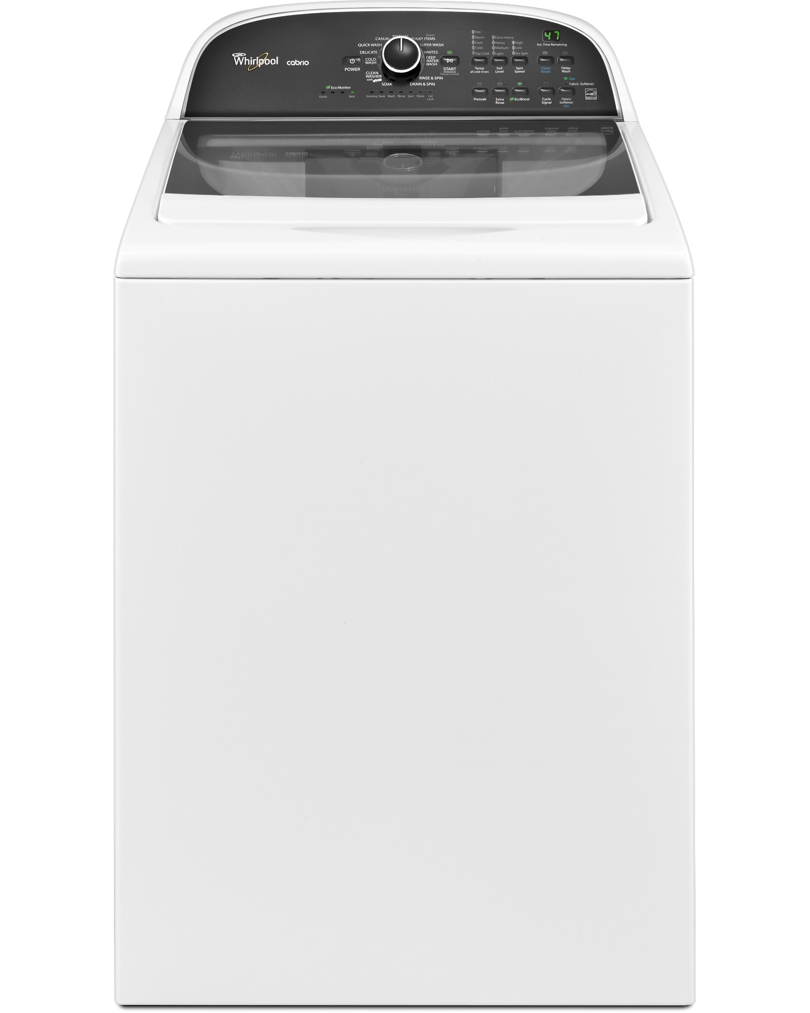 Whirlpool WTW5840BW0 Washer