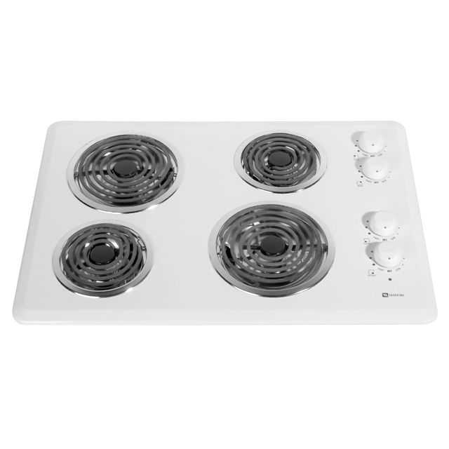 30" Electric Built-In Coil Cooktop logo