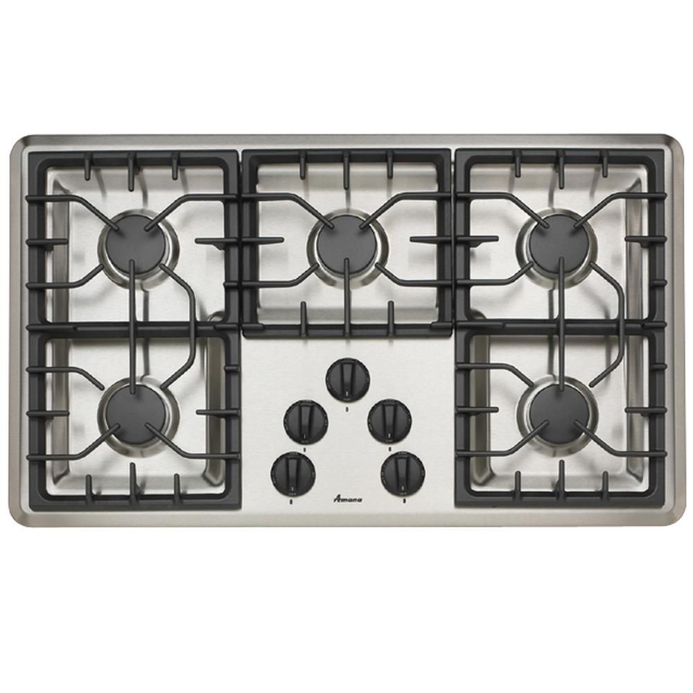 Amana AKS3640SS Gas Counter Unit Cooktop