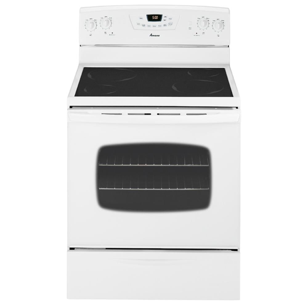 Amana AER5715QAW Electric Freestanding Range