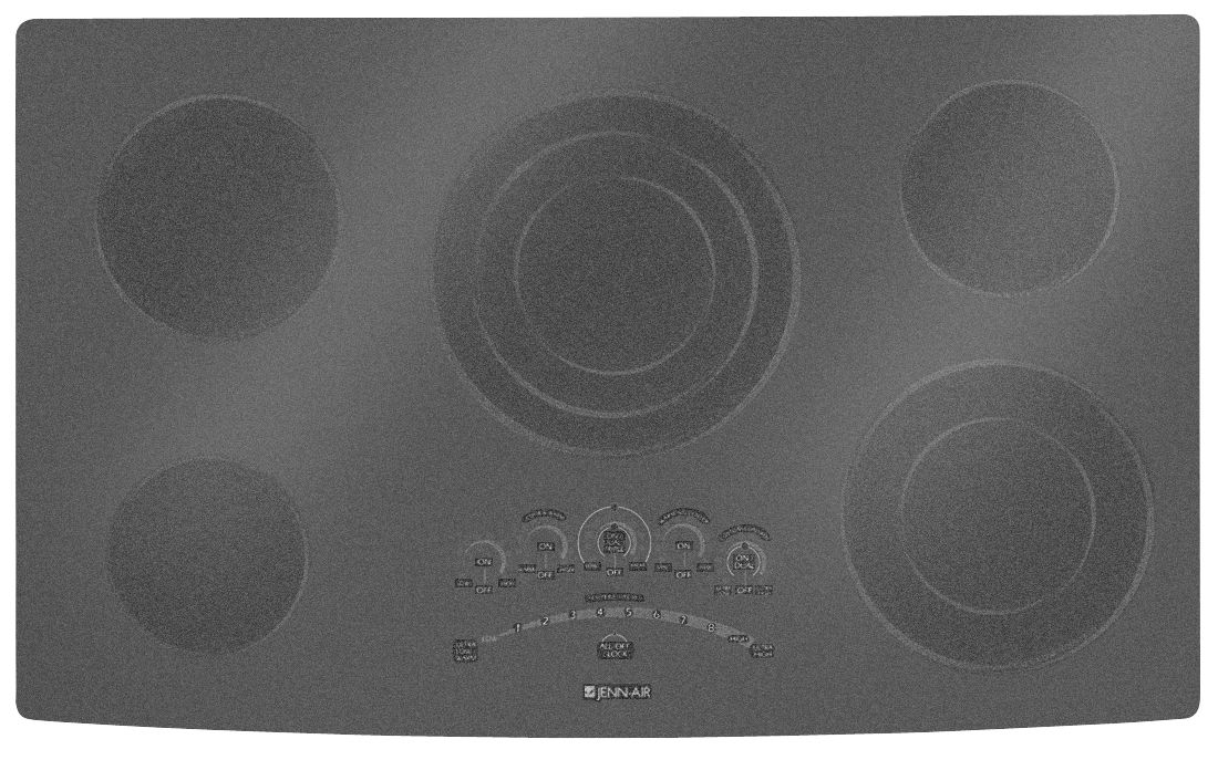36" Electric Built-In Radiant Cooktop logo