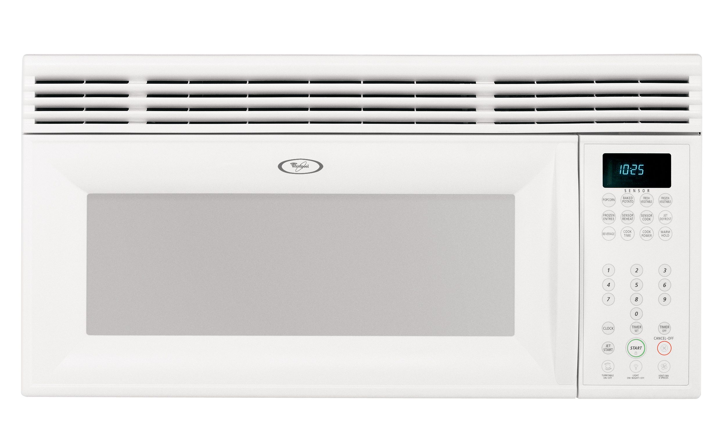Whirlpool MH2155XPB1 Microwave/Hood Combo
