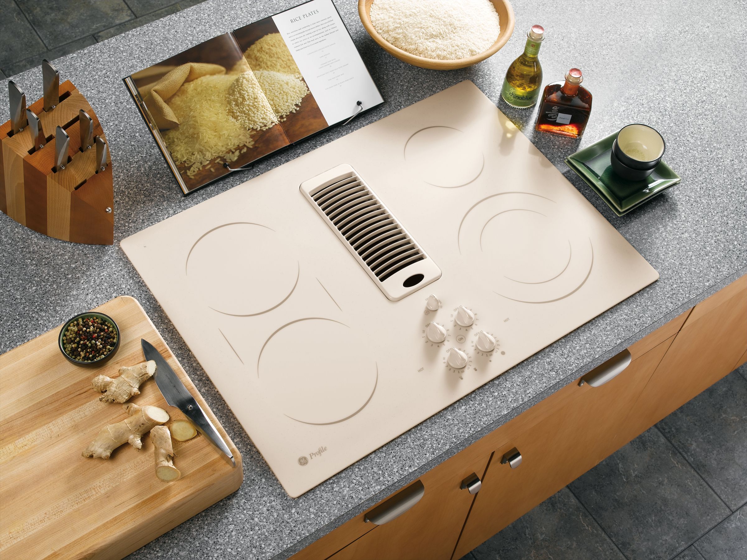 GE JP989KK1CC Electric Cooktop