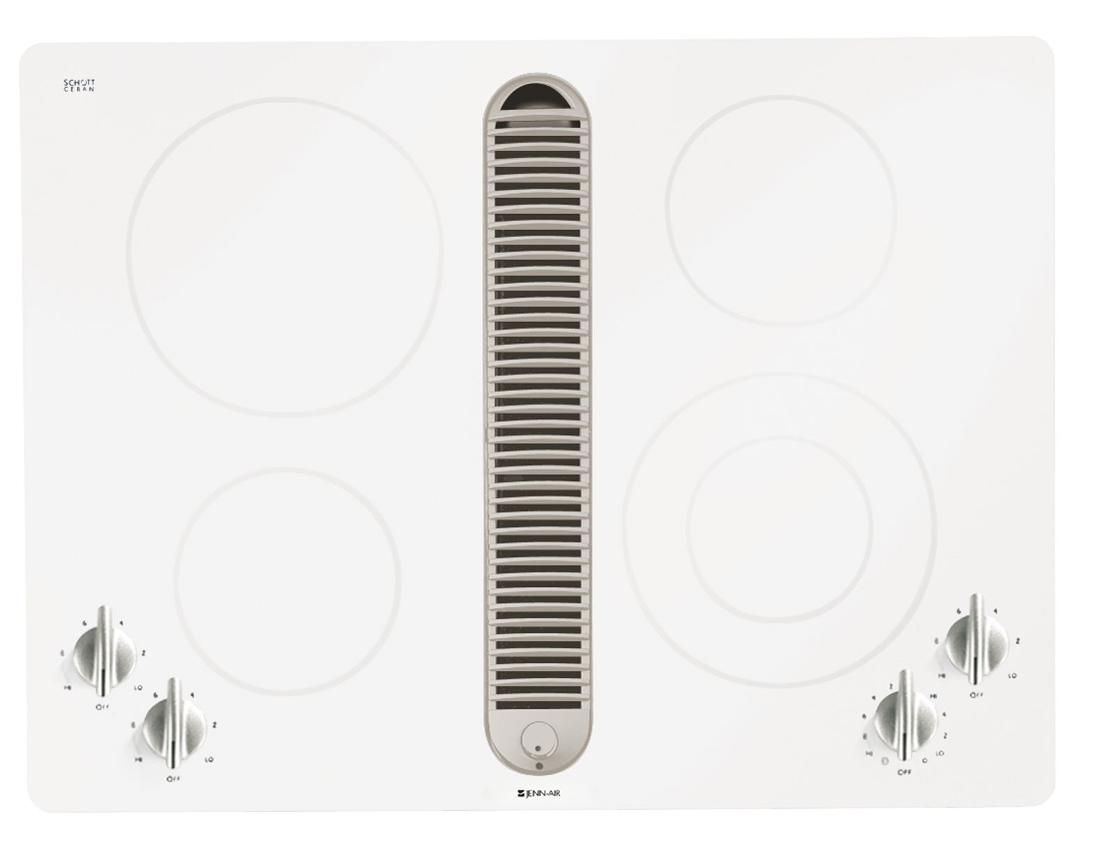 Jenn-Air JED8430BDF18 30" Electric Downdraft Cooktop