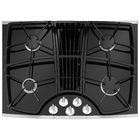 30" Gas Built-In Downdraft Cooktop logo