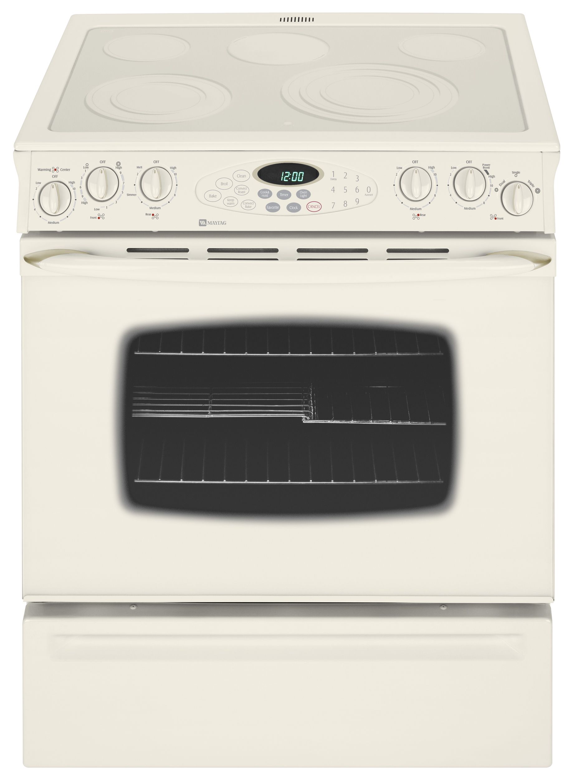 Maytag MES5875BAN20 30" Electric Slide-In Range