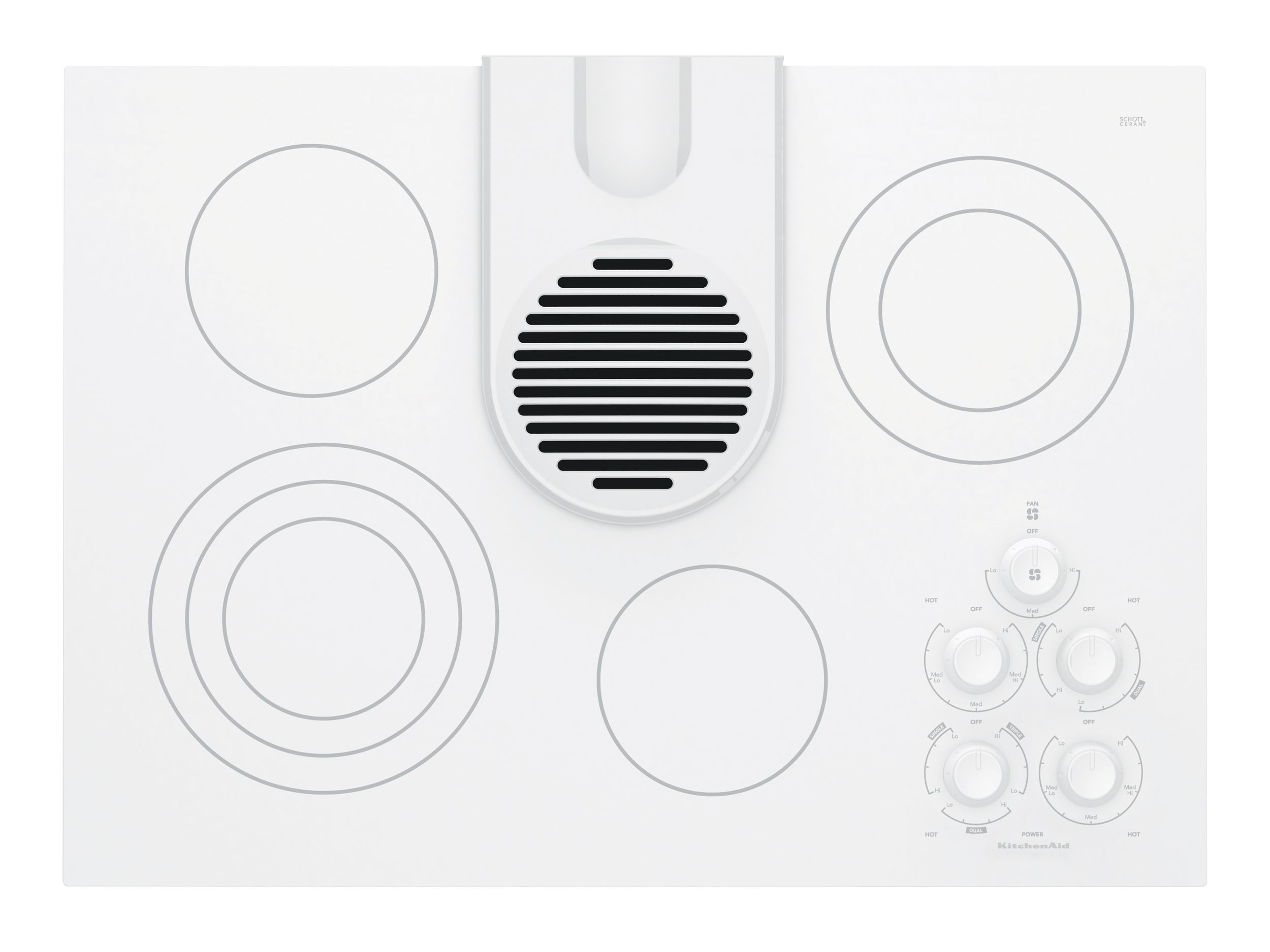 KitchenAid KECD806RWW00 Electric Counter Unit