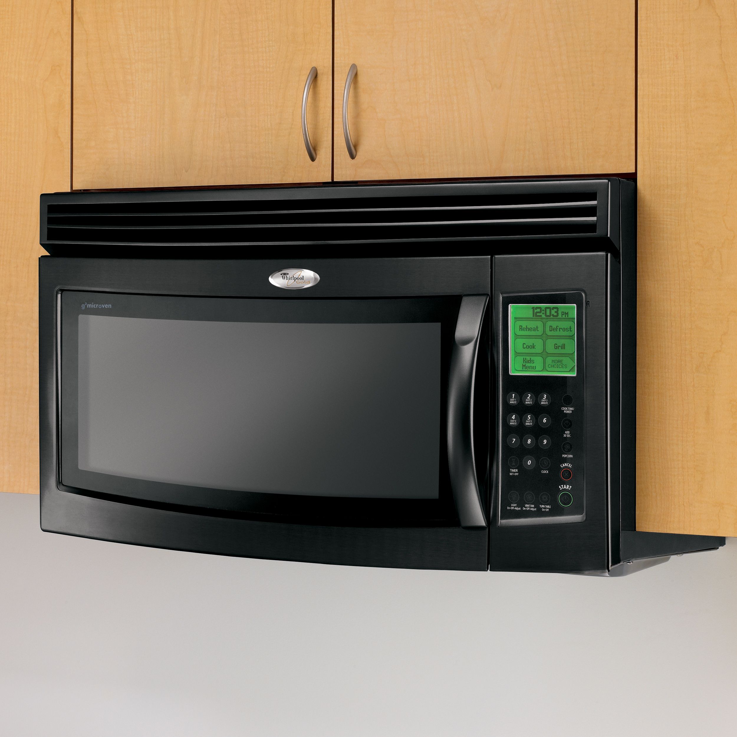 Whirlpool GH6177XPB2 Microwave/Hood Combo