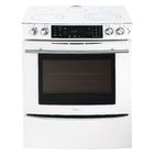 30" Electric Slide-In Range logo