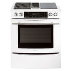 30" Electric Slide-In Range logo