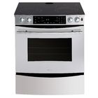 30" Electric Slide-In Range logo