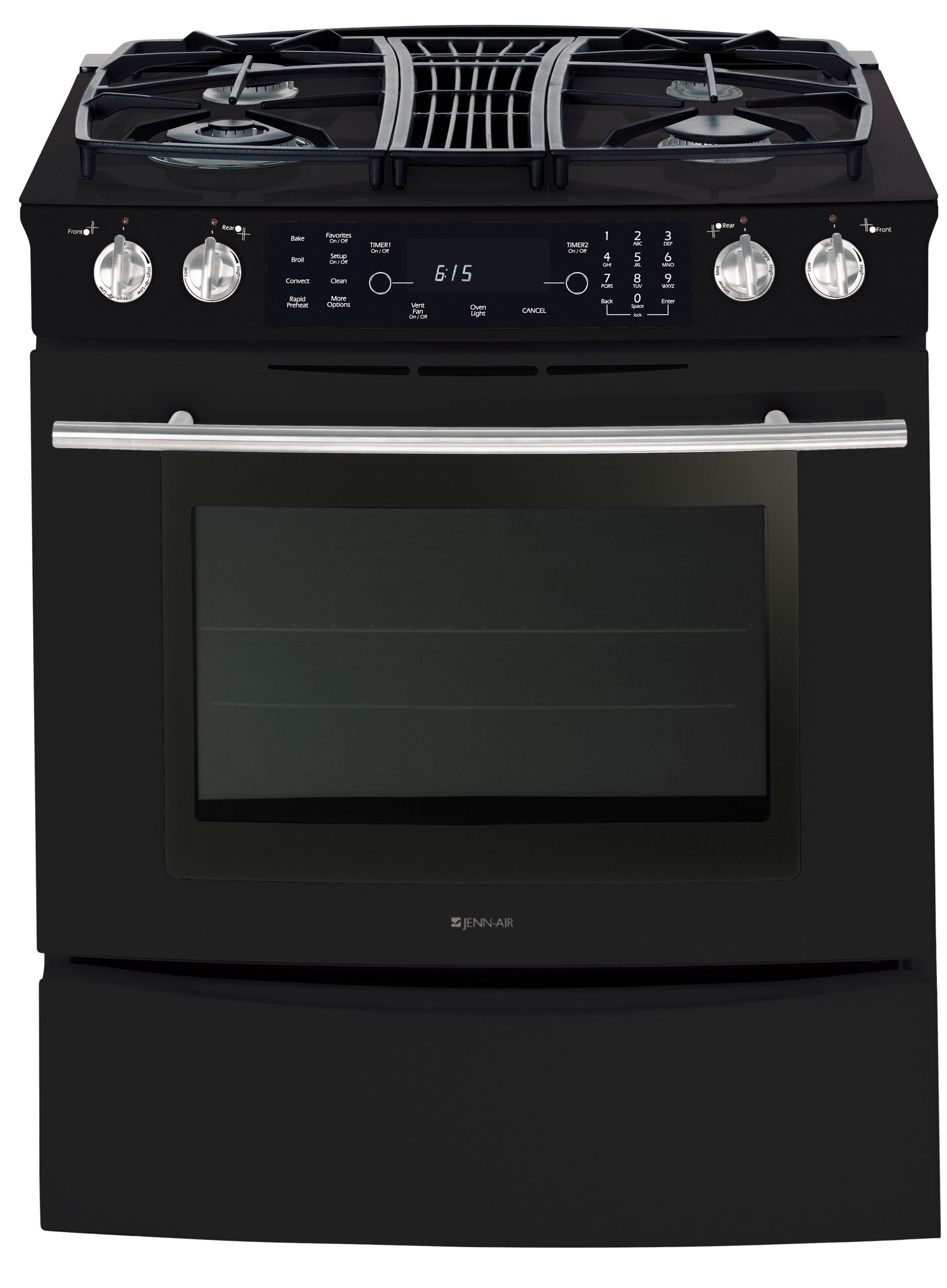 Jenn-Air JGS9900BDB Gas Slide-In Range