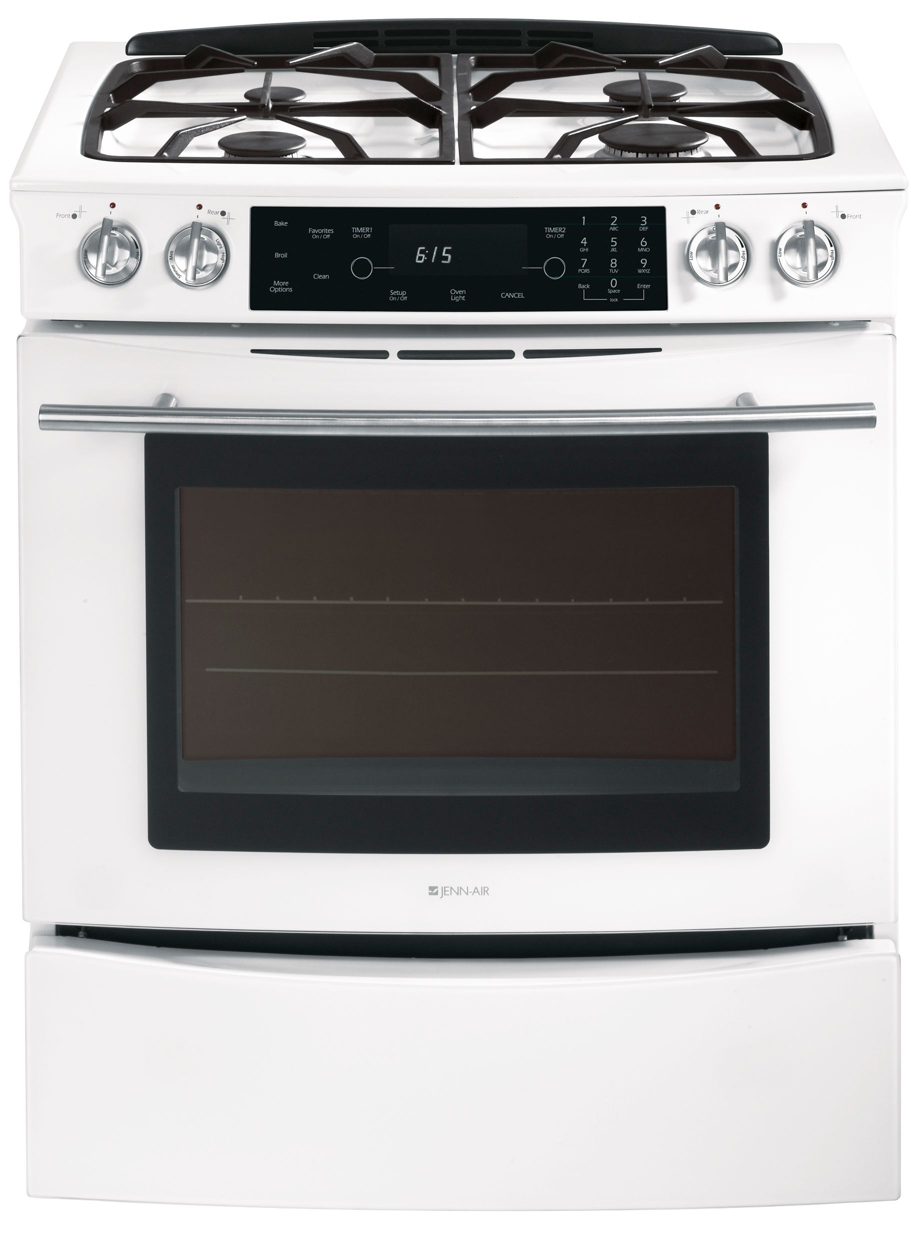 Jenn-Air JGS8750BDW Gas Slide-In Range