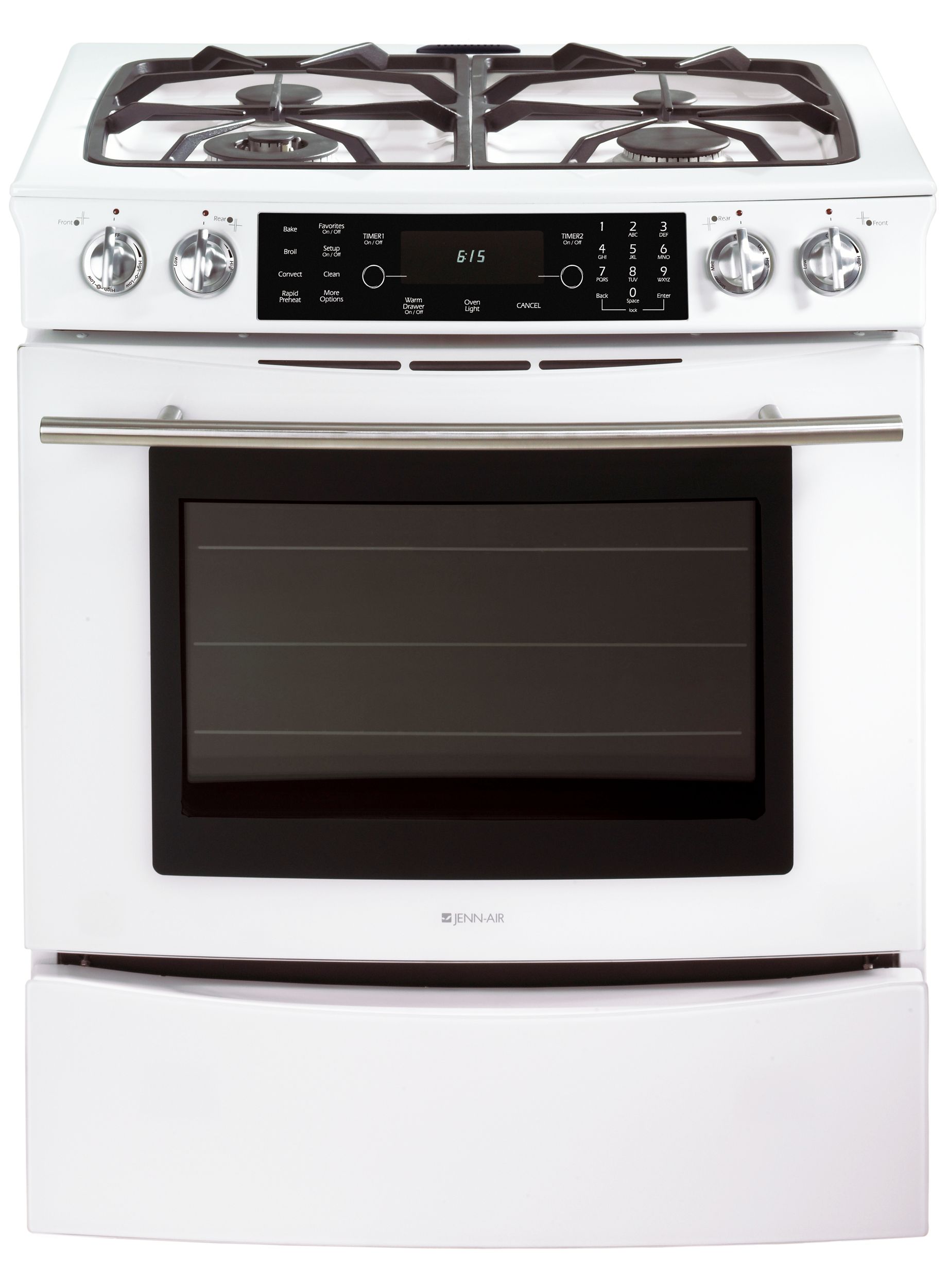 Jenn-Air JDS8850BDW Dual-Fuel Slide-In Range