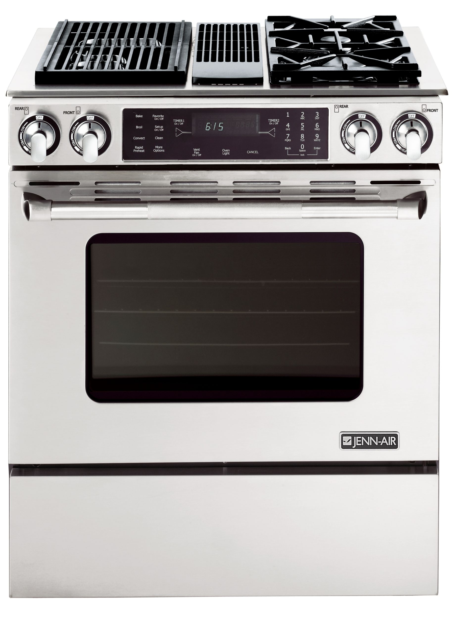 Jenn-Air JDS9865BDP Dual-Fuel Slide-In Range