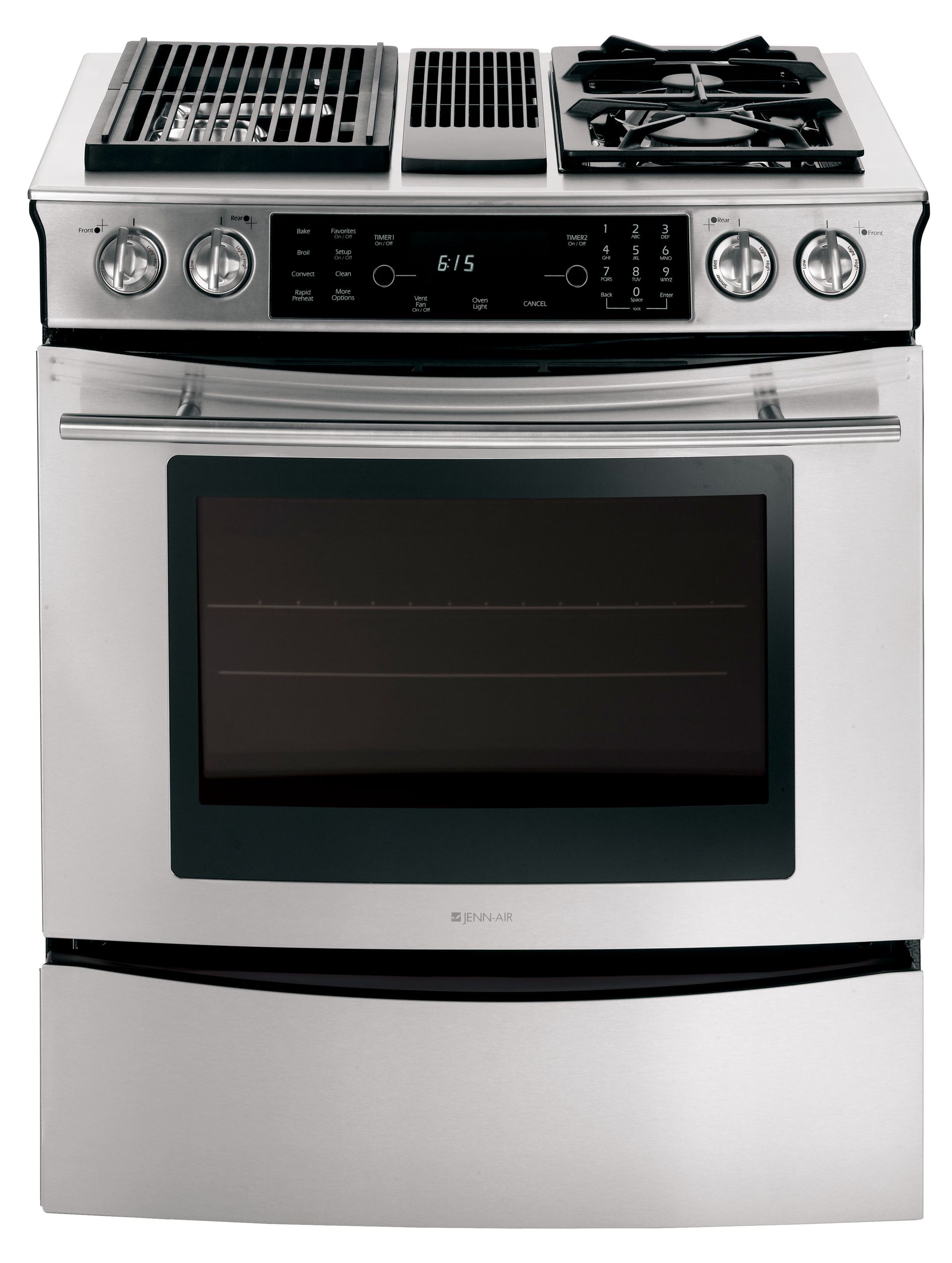 Jenn-Air JDS9860BDS Dual-Fuel Slide-In Range