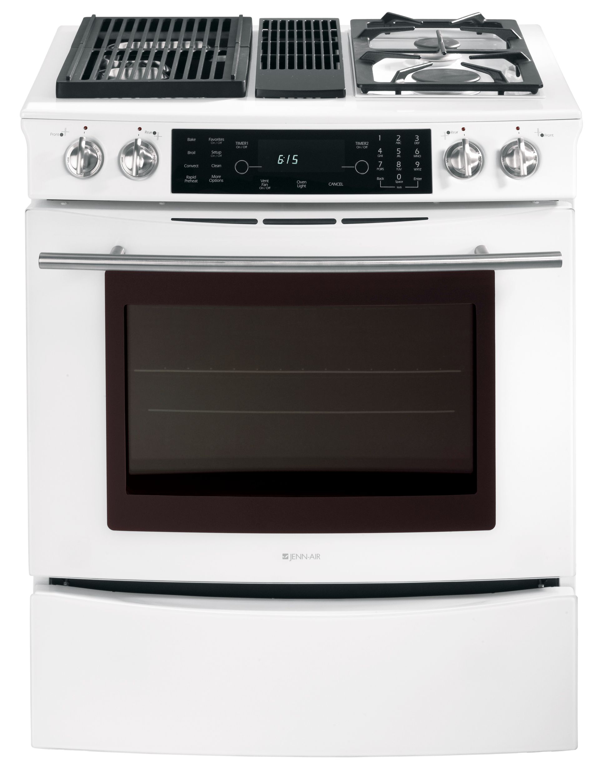 Jenn-Air JDS9860BDW Dual-Fuel Slide-In Range