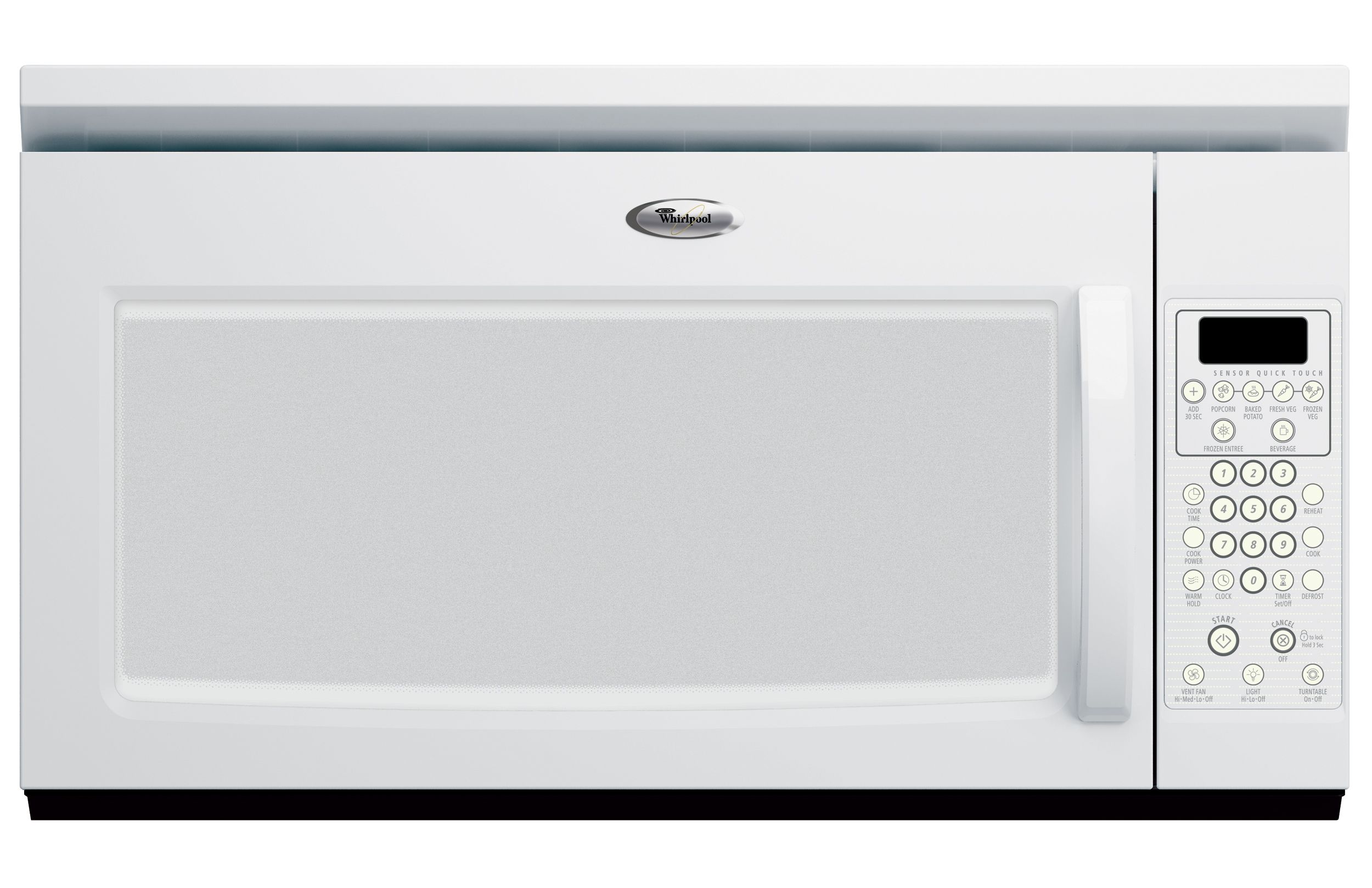 Whirlpool MH2175XSB3 Microwave/Hood Combo