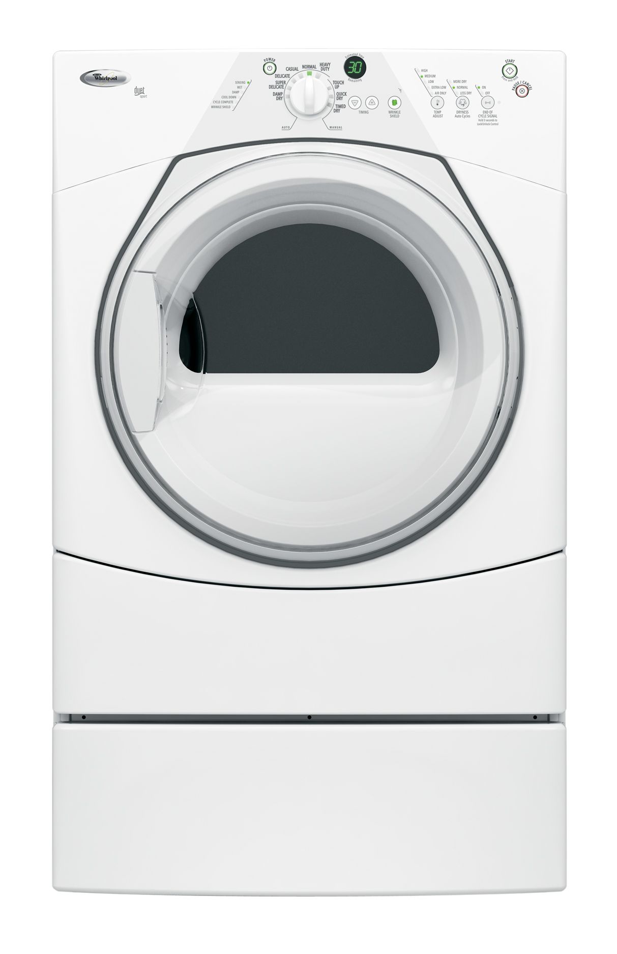 Whirlpool WGD8300SW0 Dryer