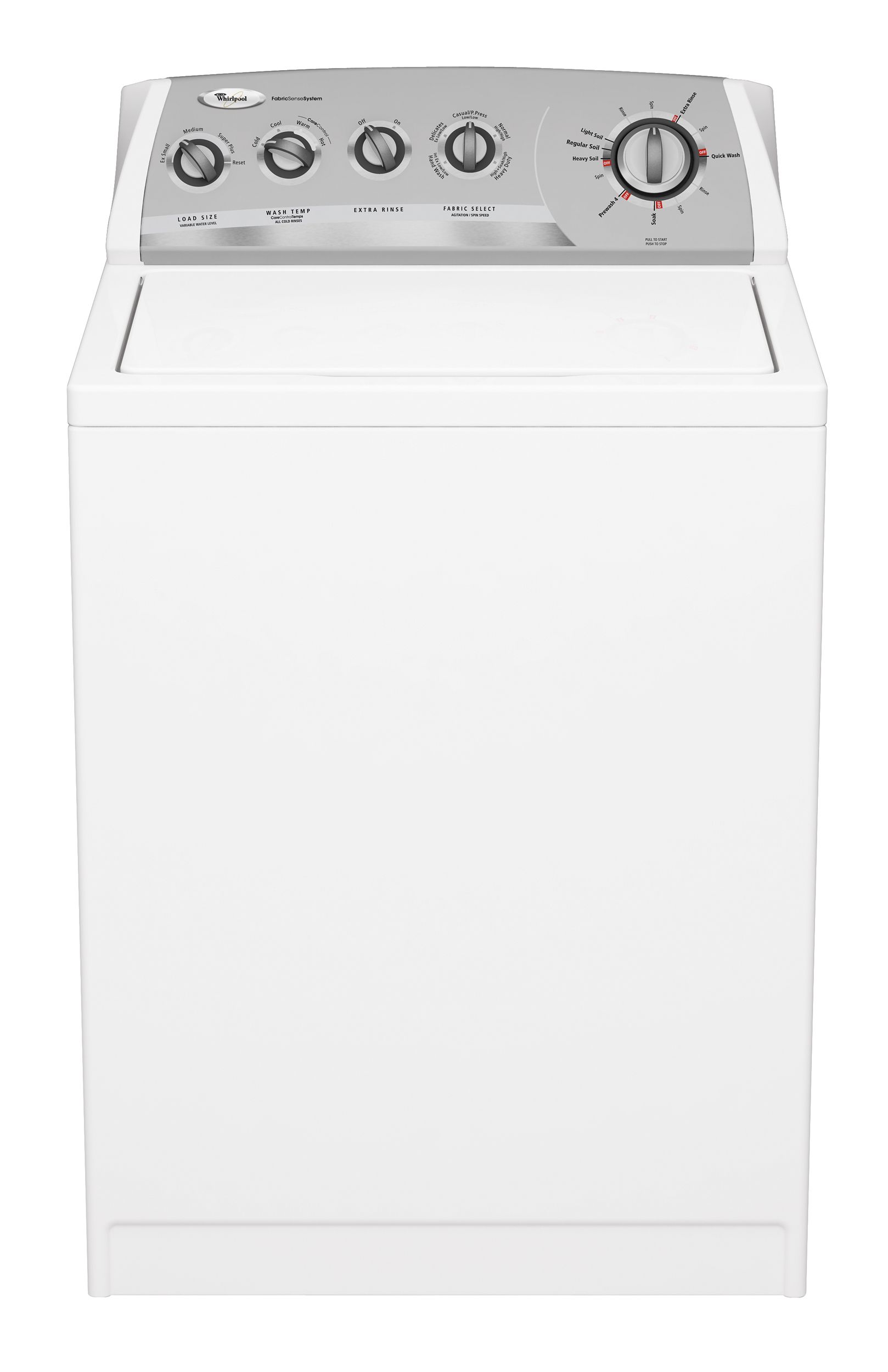 Whirlpool WTW5820SW0 Washer