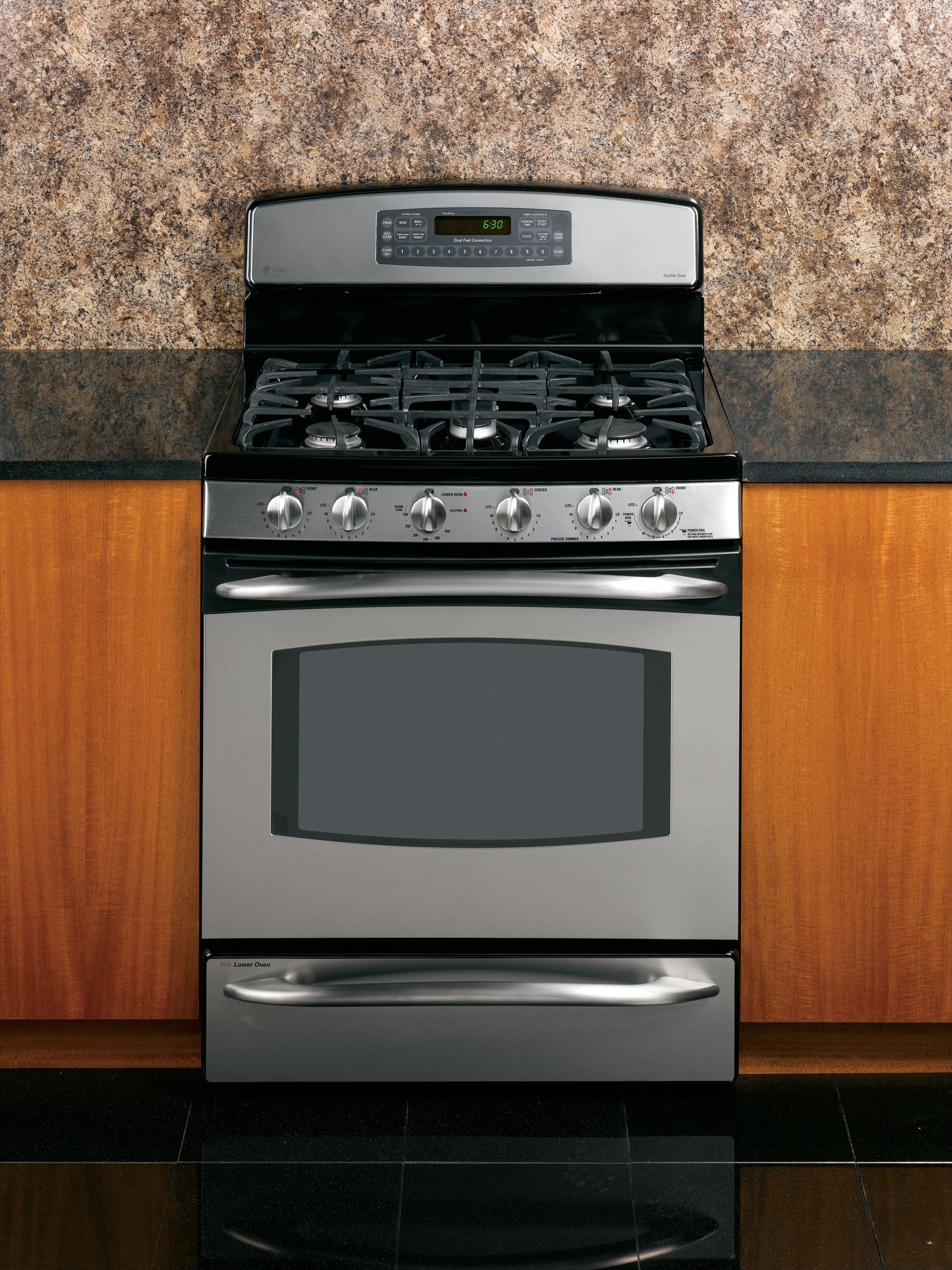 GE J2B918SEL1SS Dual-Fuel Range