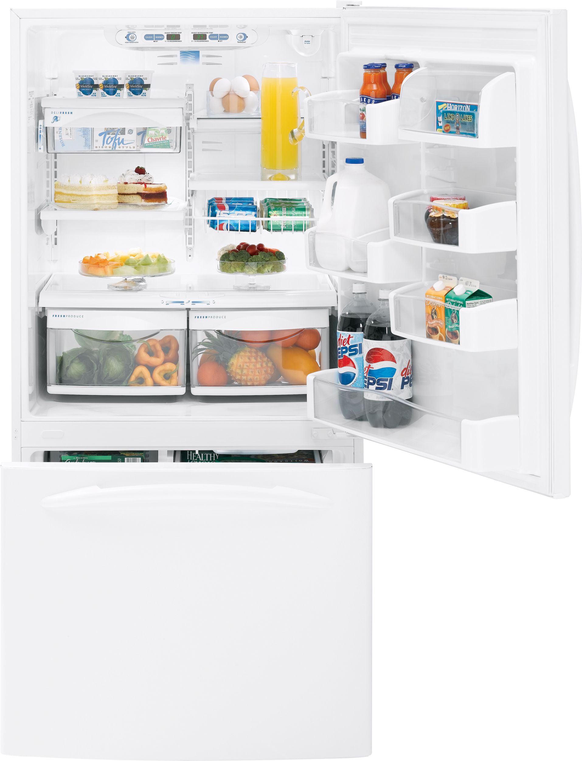 GE PDS20MFSBWW Refrigerator - S Series