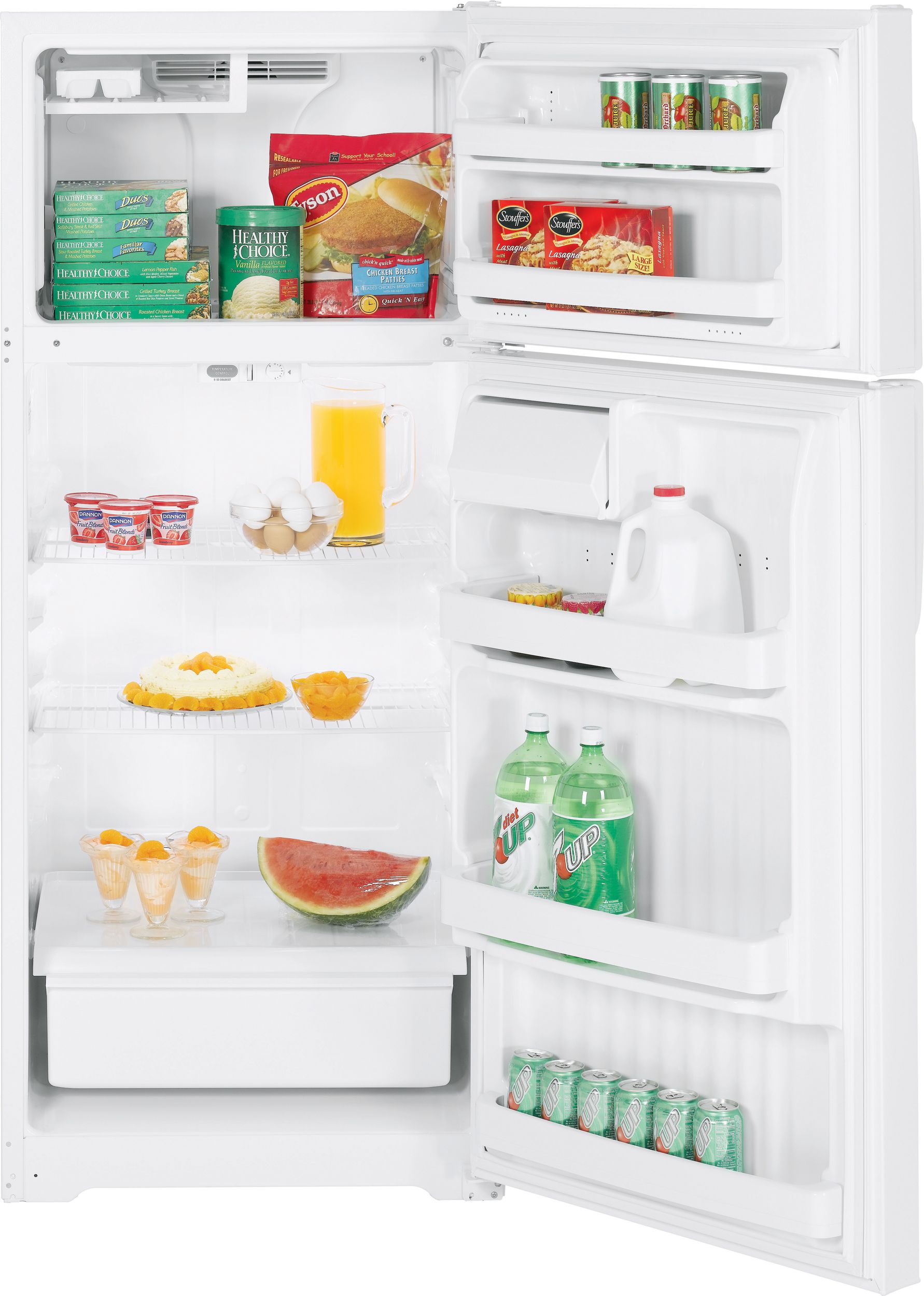 GE GTS18ABSDRWW Refrigerator - S Series