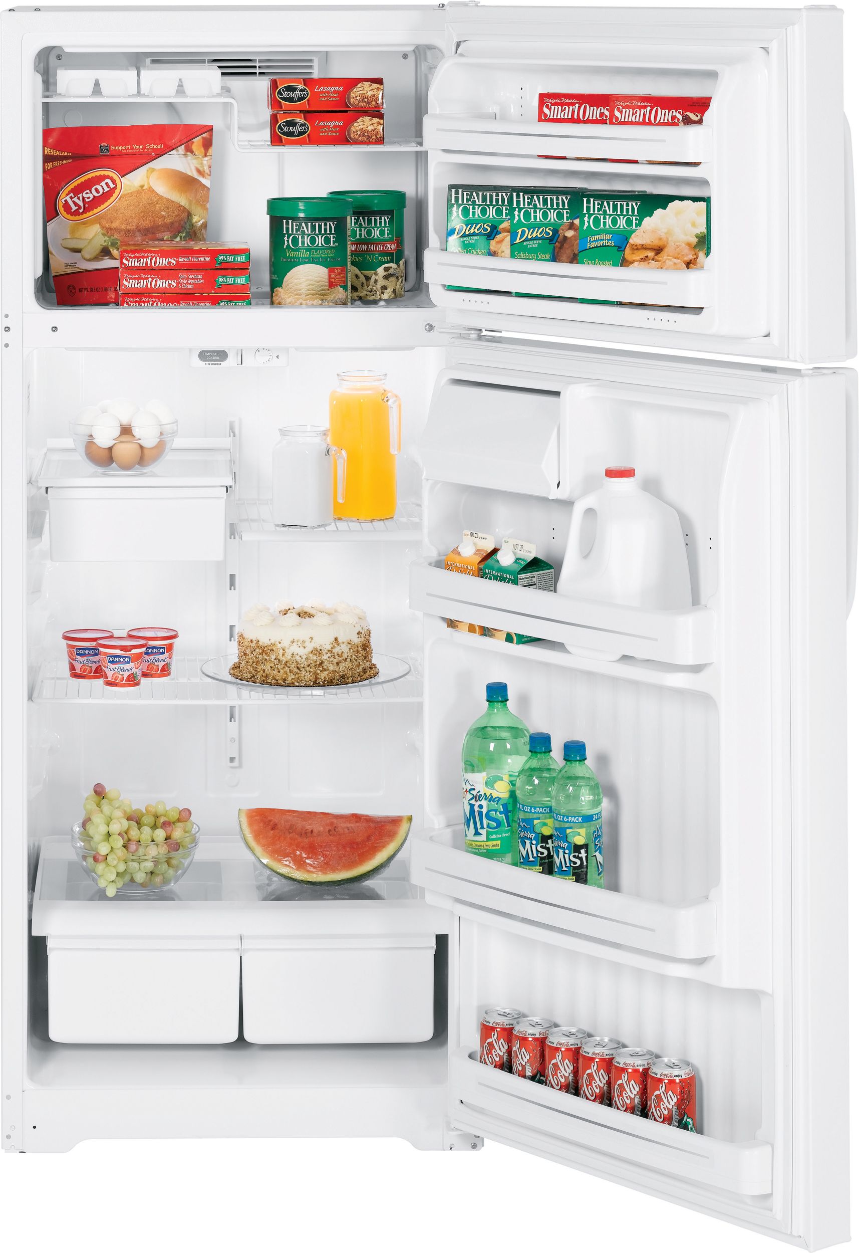 GE GTS18EBSBLWW Refrigerator - S Series