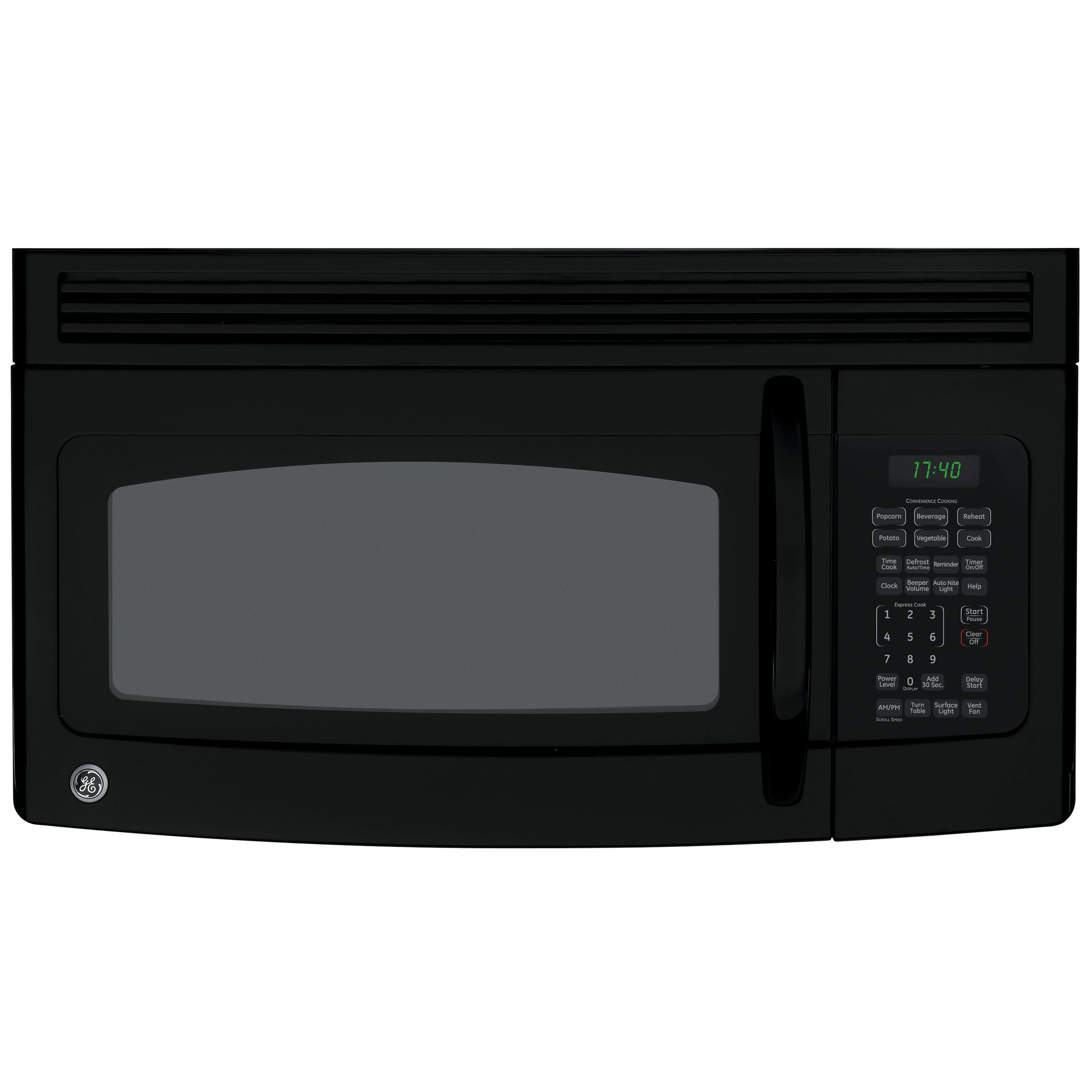 GE JVM1740DMBB01 Microwave/Hood Combo