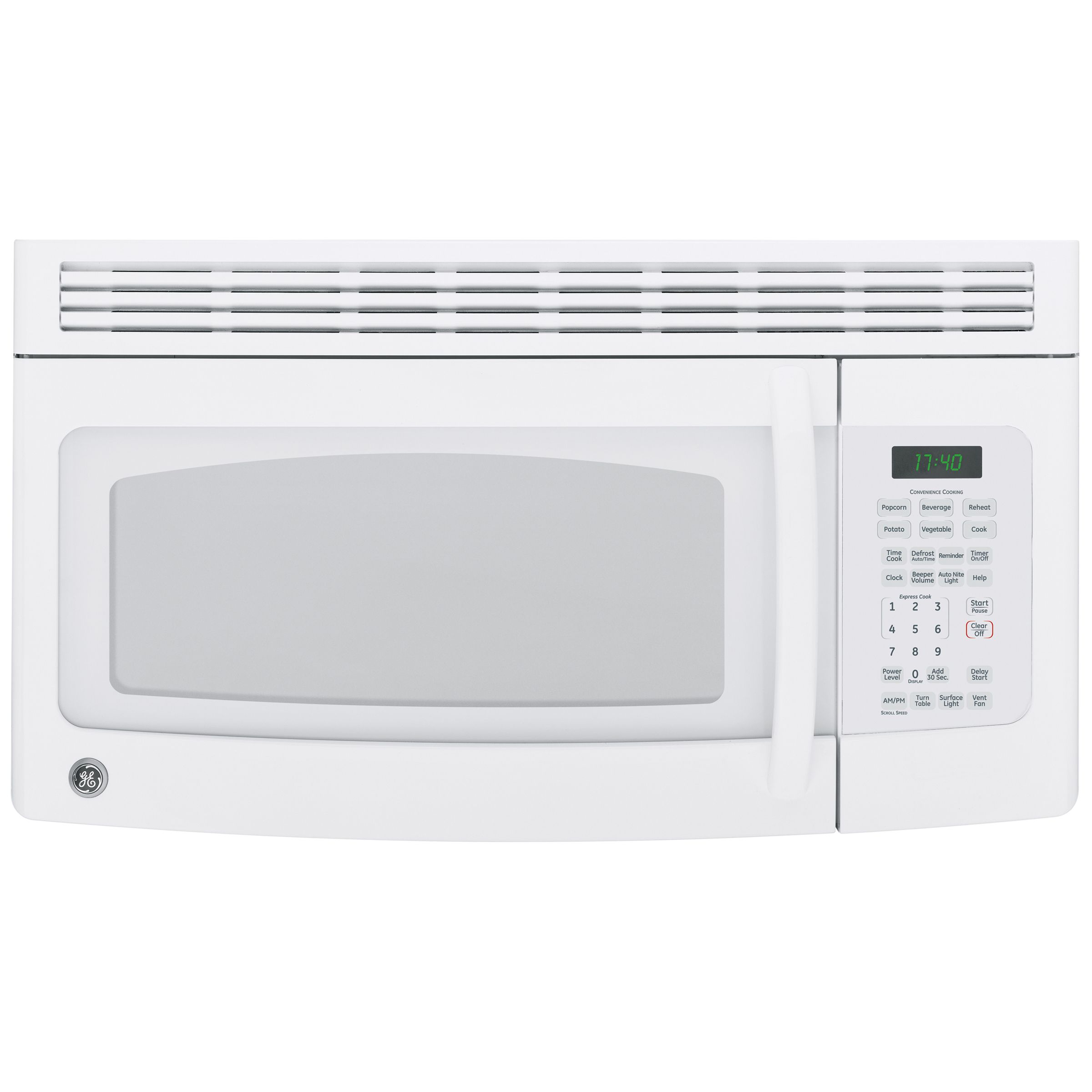 GE JVM1740DMWW01 Microwave/Hood Combo