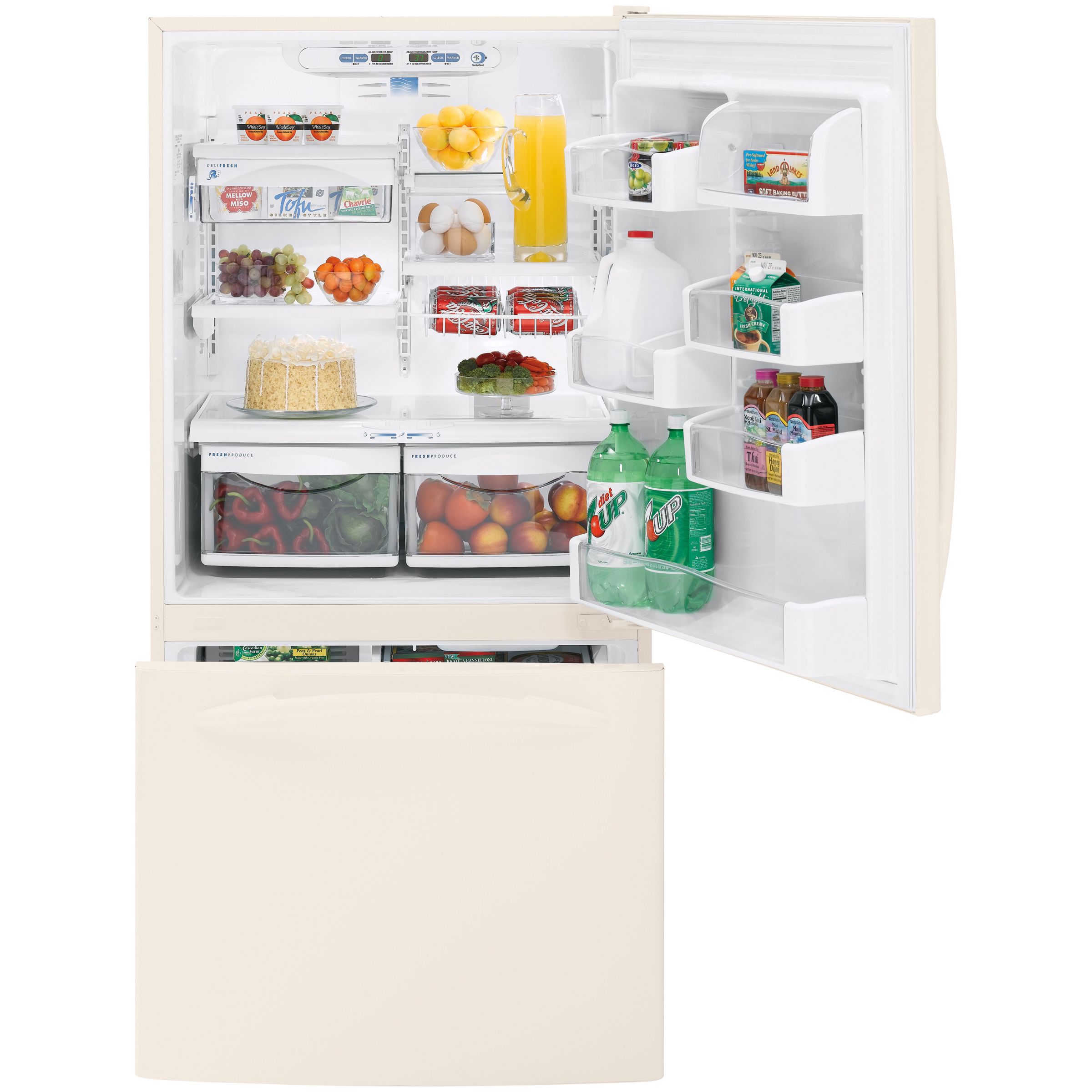 GE PDS22MBWCCC Bottom-Mount Refrigerator