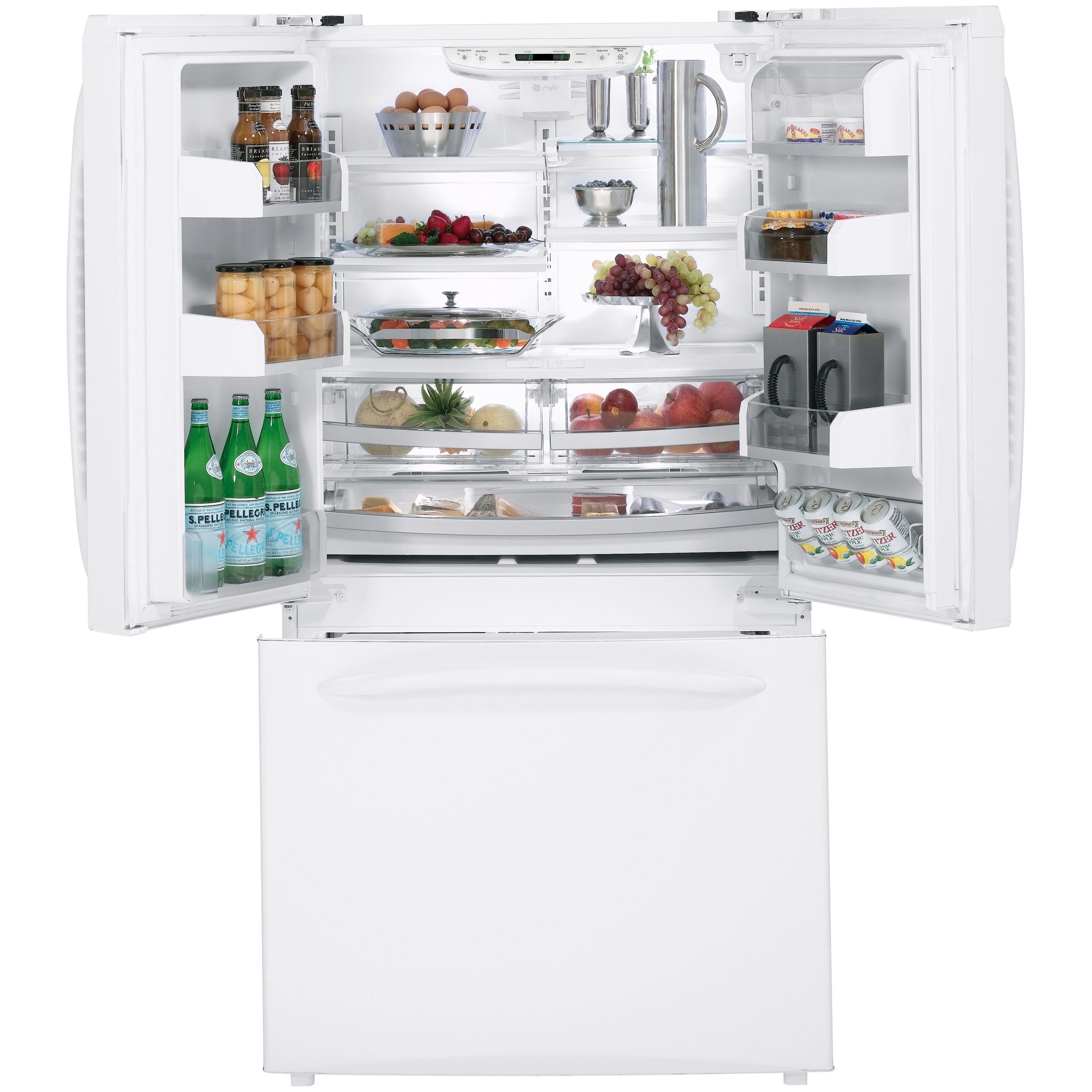 GE PFCF1NFWAWW Bottom-Mount Refrigerator