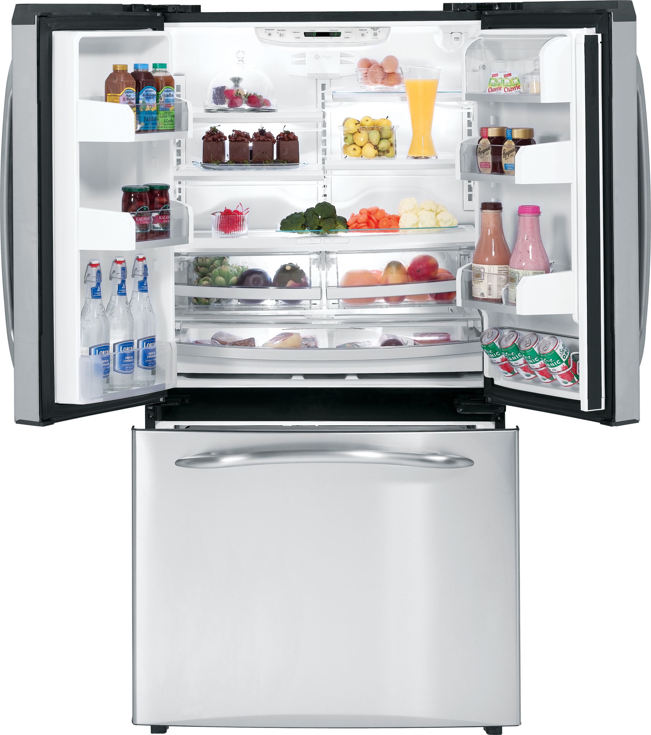 GE PFCS1NFWASS Bottom-Mount Refrigerator