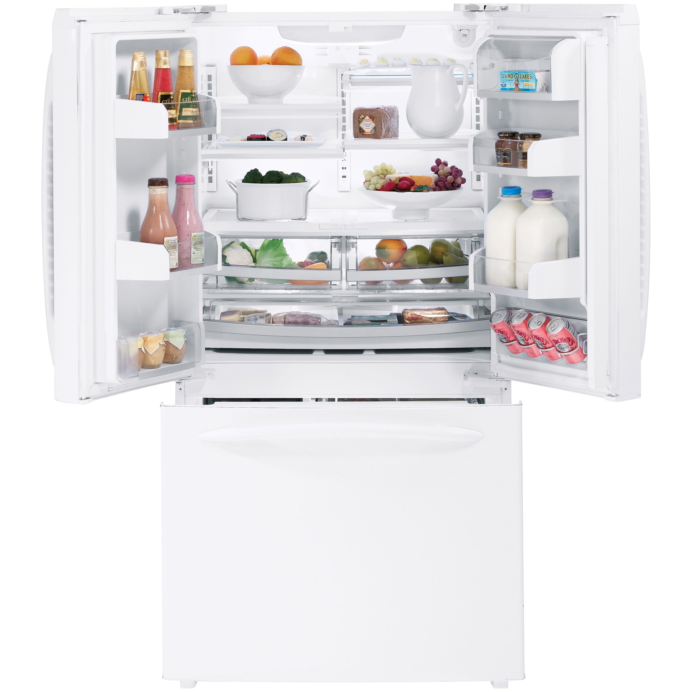GE PFSF5NJWAWW Bottom-Mount Refrigerator