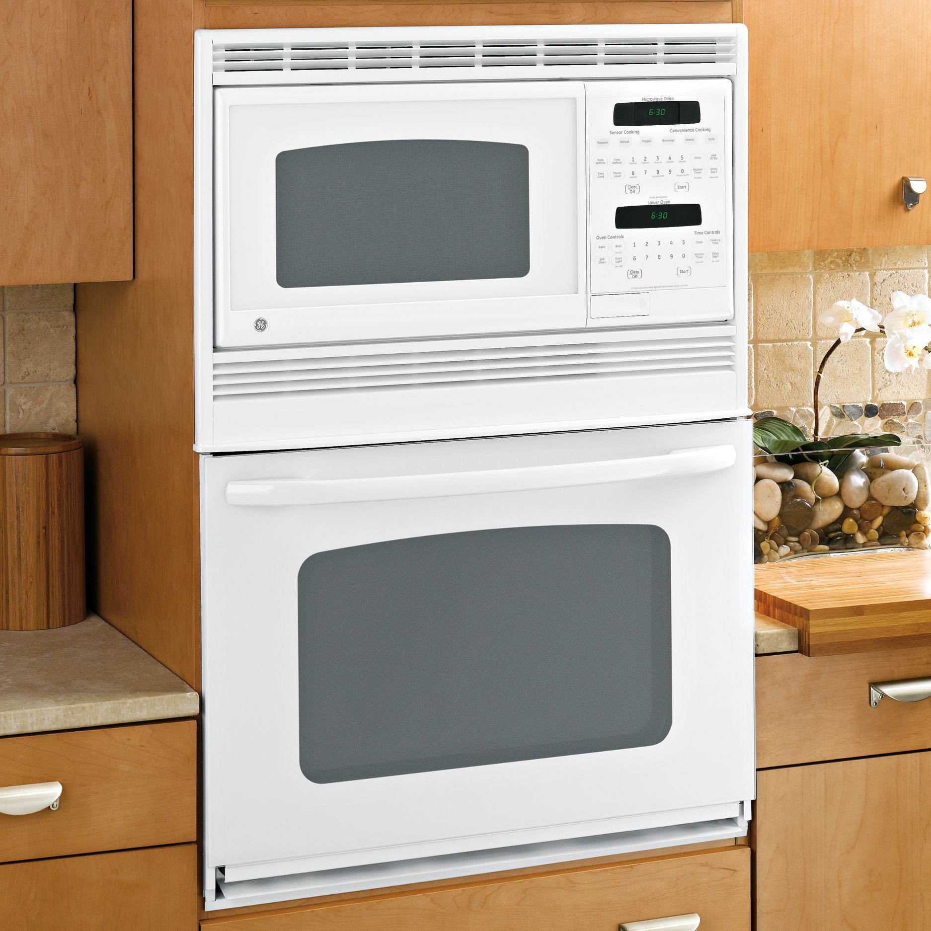 GE JTP90WM2WW Built-In Oven with Microwave