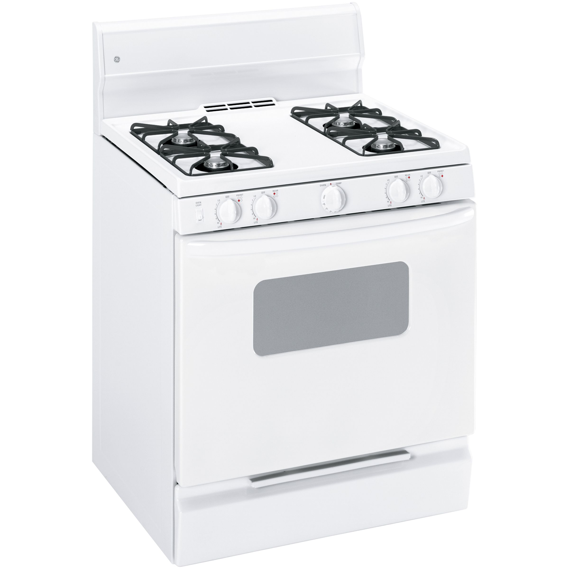 GE JGBS07DEM4WW Gas Range