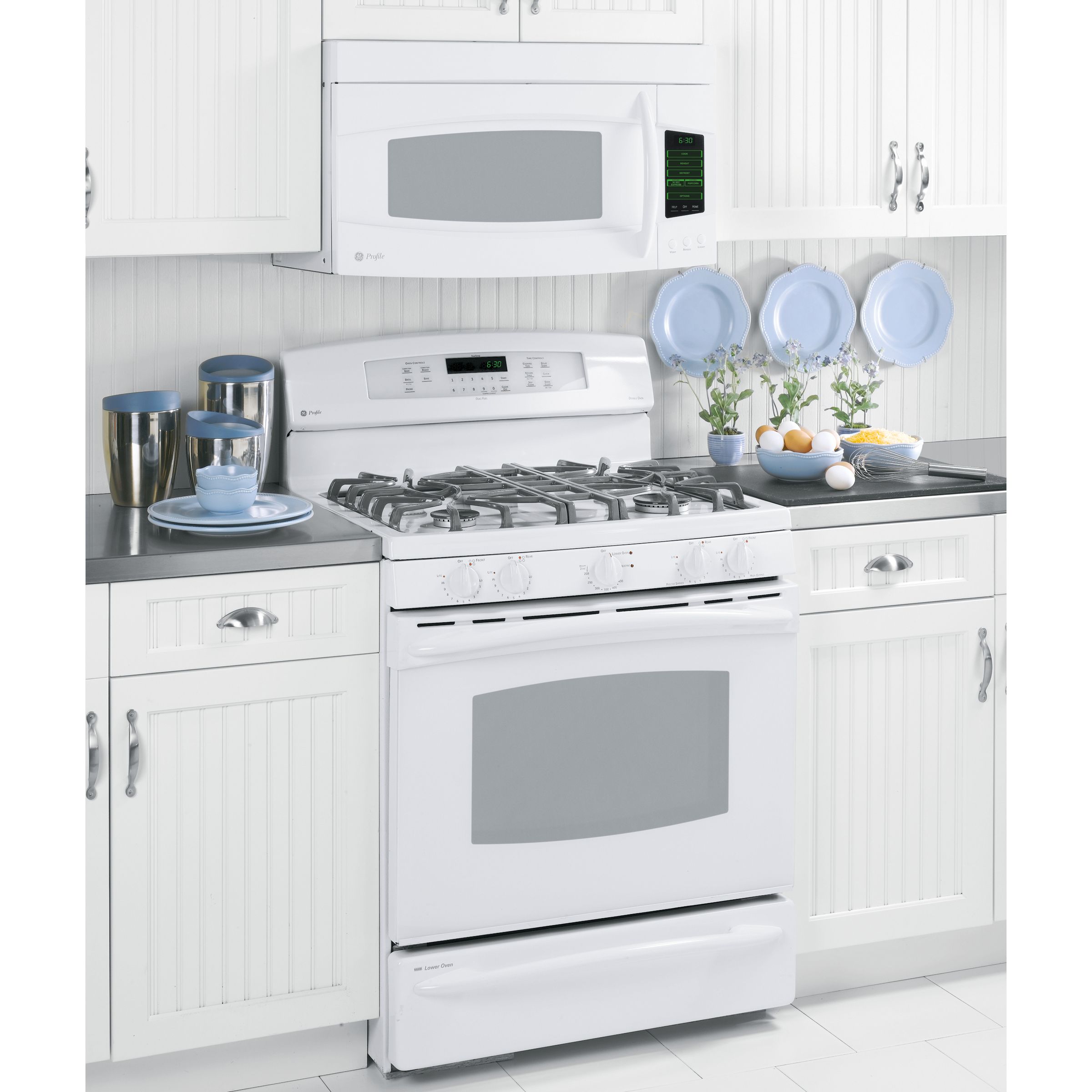 GE P2B918DEM2WW Dual-Fuel Range