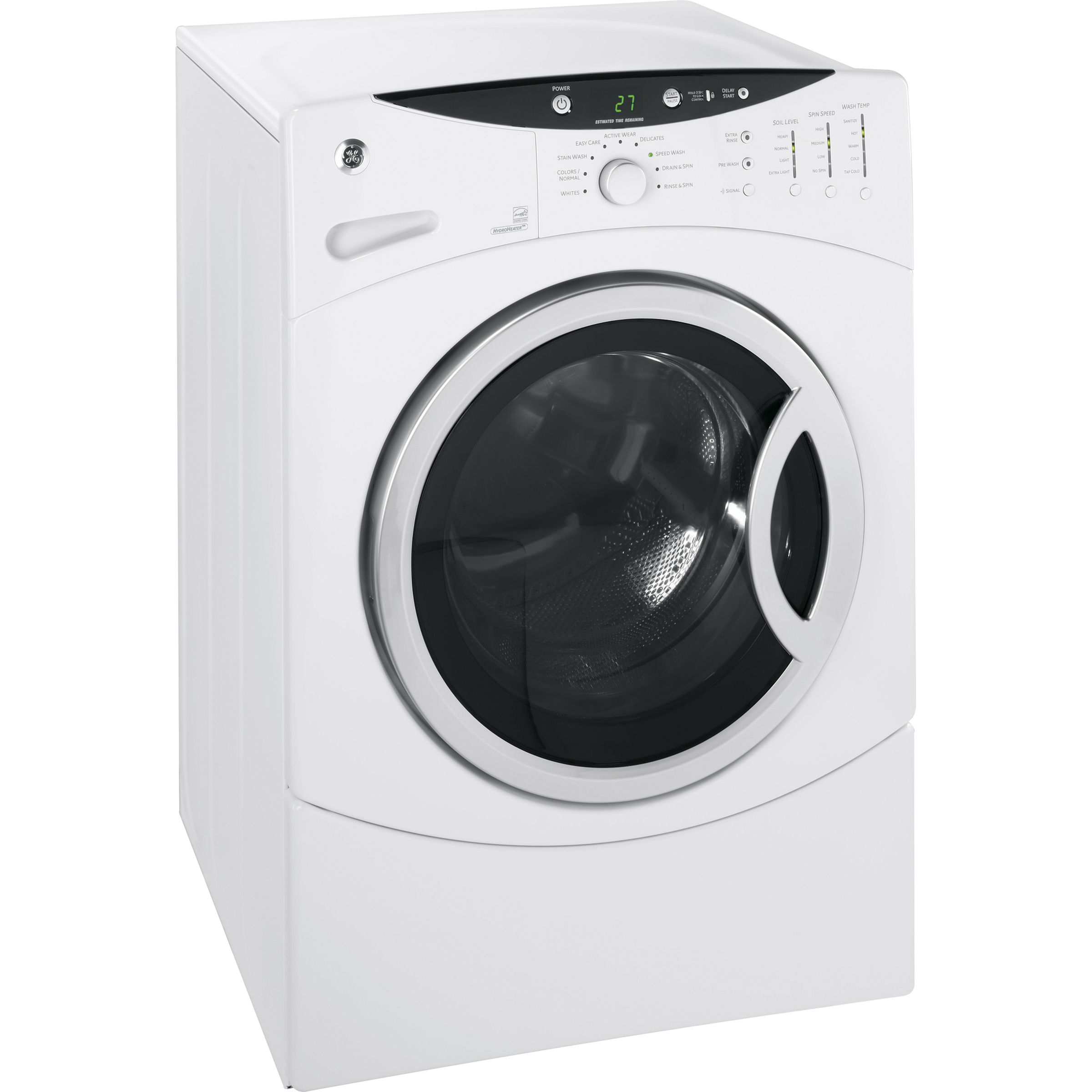 GE WBVH6240H1WW Washer
