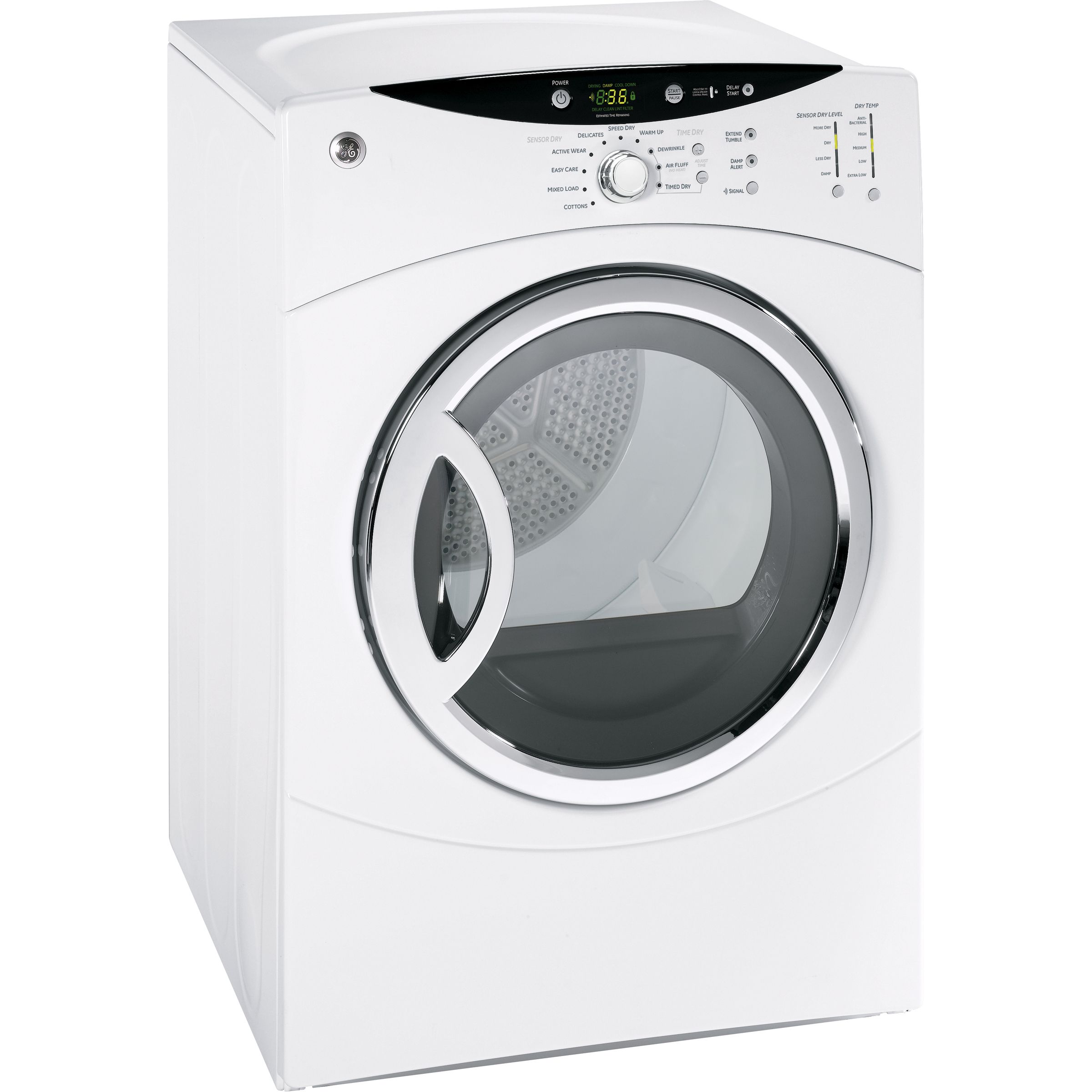 GE DCVH640GJ1WW Gas Dryer