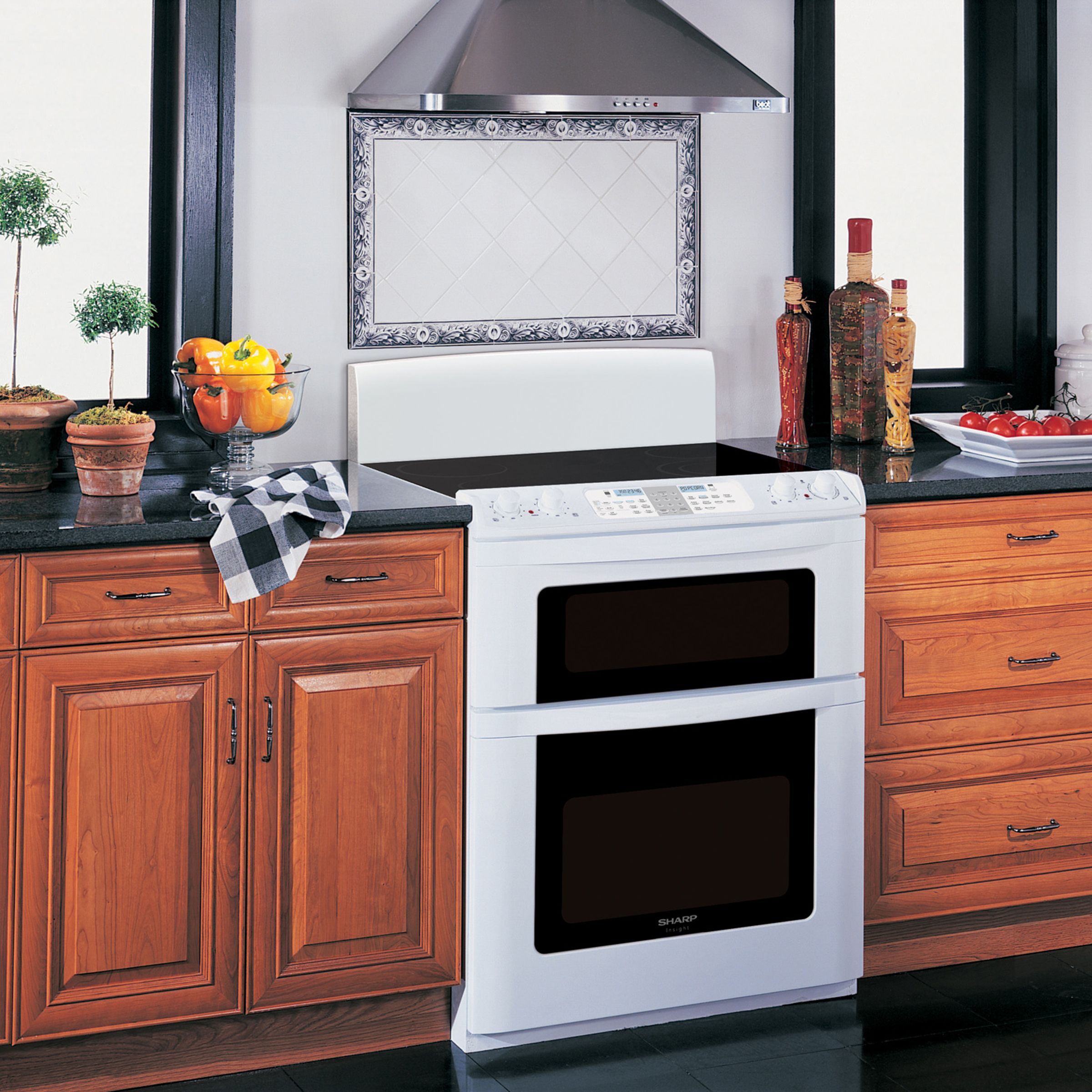 Sharp KB-3401LW Electric Range/Microwave Combo