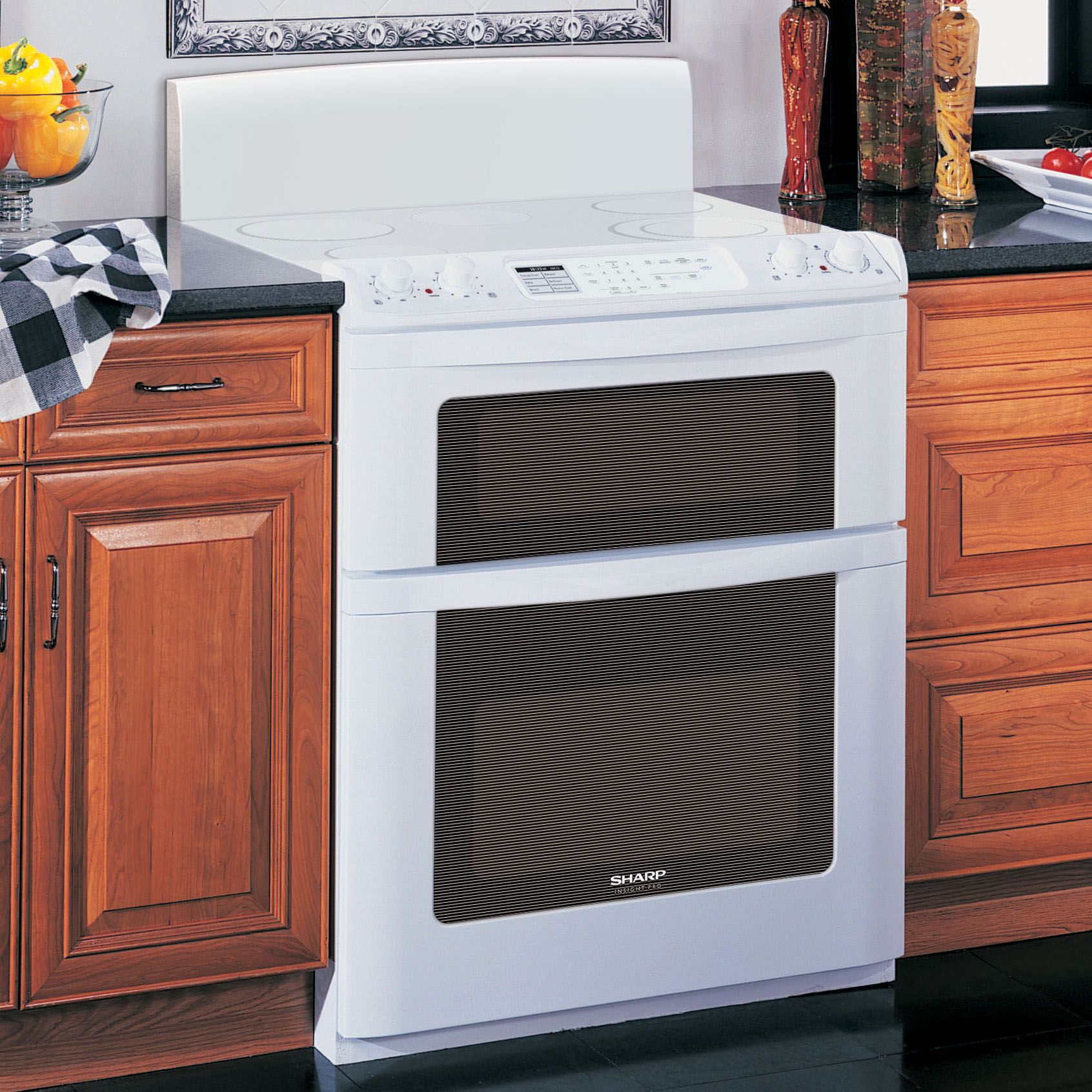 Sharp KB-3425LW Electric Range with Microwave Drawer