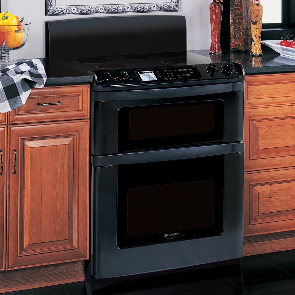 Sharp KB-3425LK Electric Range with Microwave Drawer