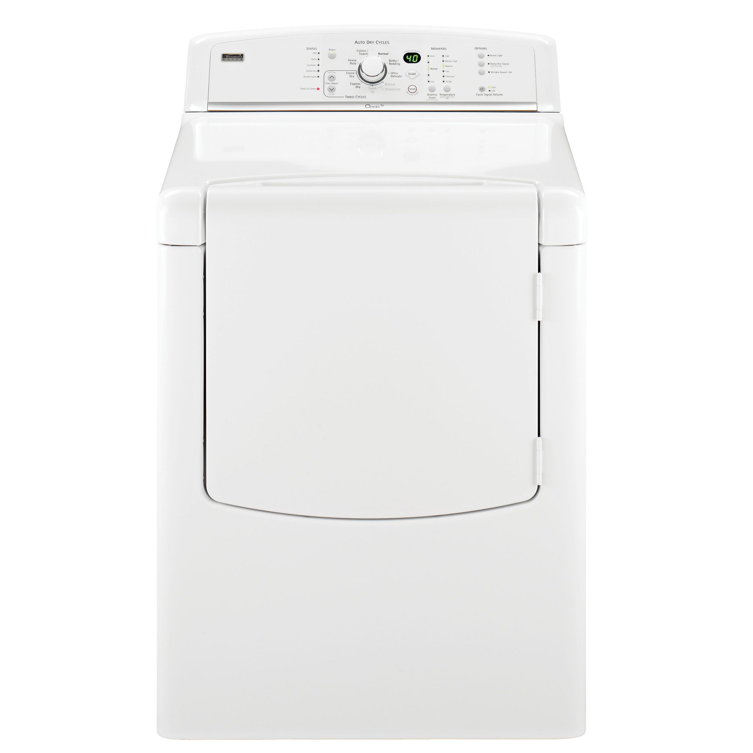 Kenmore Elite 11068072801 Electric Dryer