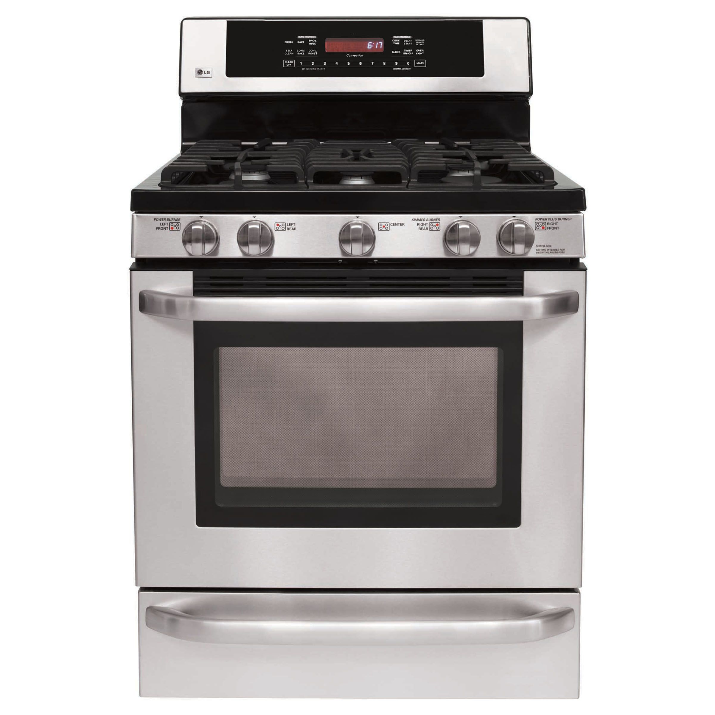 LG LRG30855ST Gas Range